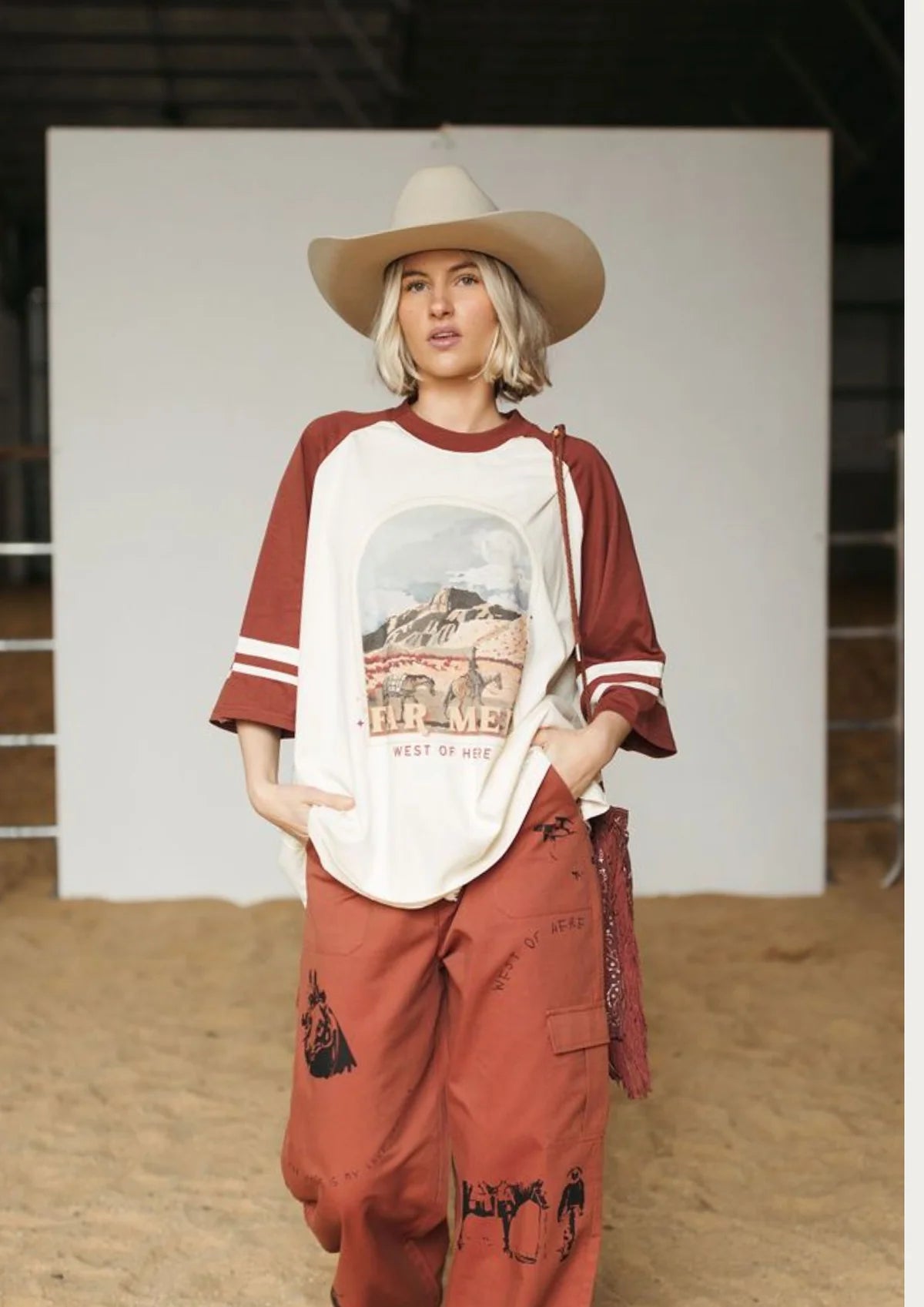 FAR MER West Of Here Raglan Tee - COMING SOON