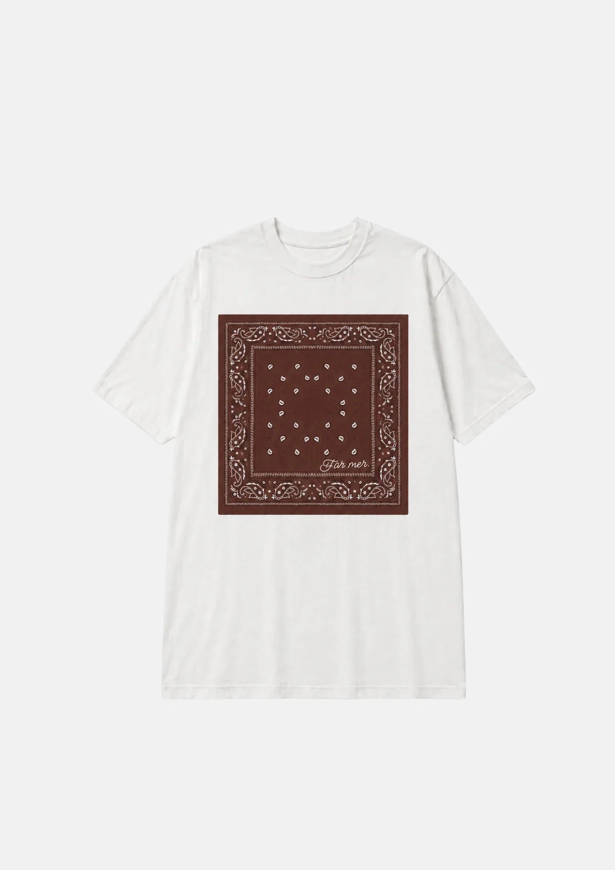 FAR MER. By Whitney Bandana Crew Tee