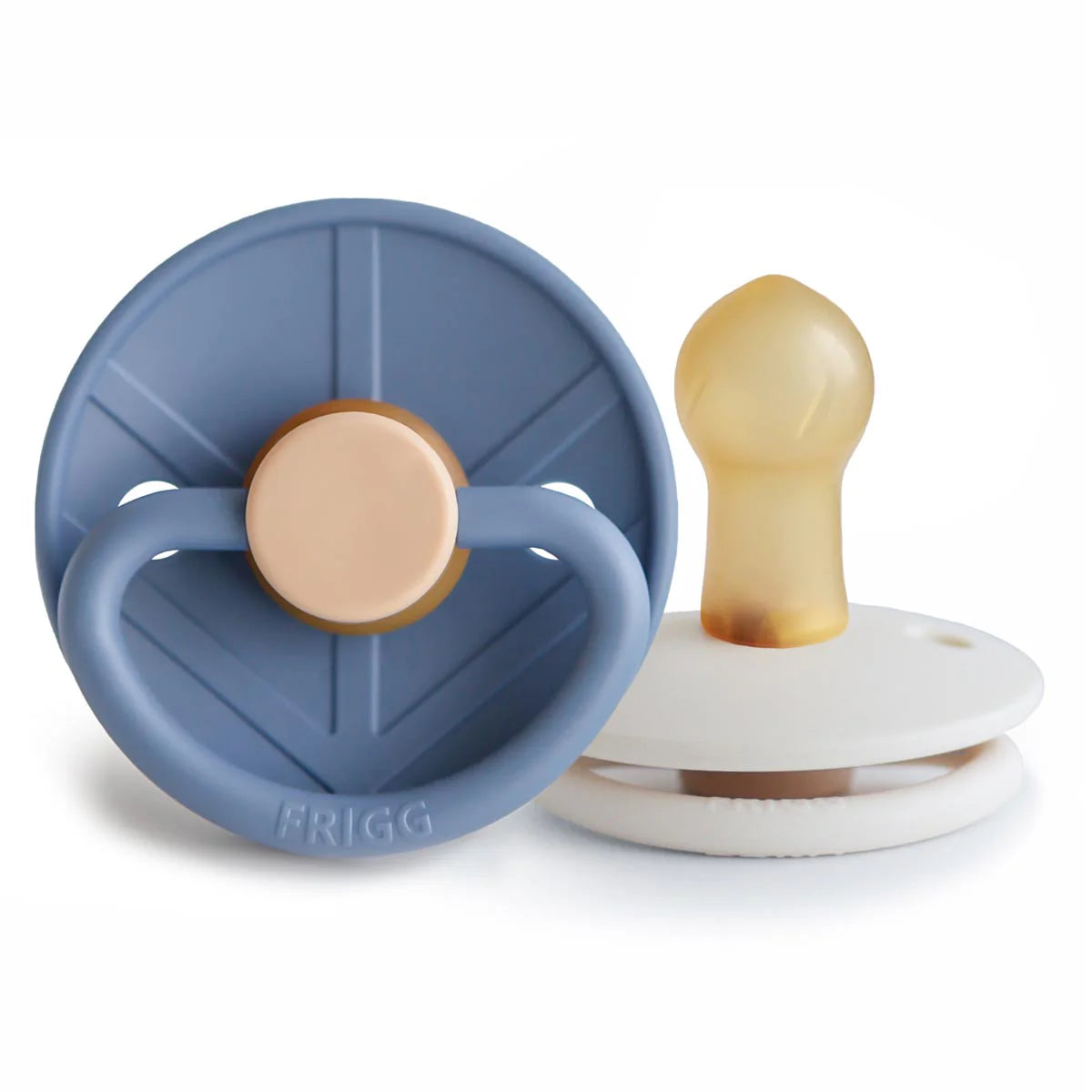 Frigg Viking Pacifier 2 Pack - Ocean/Cream