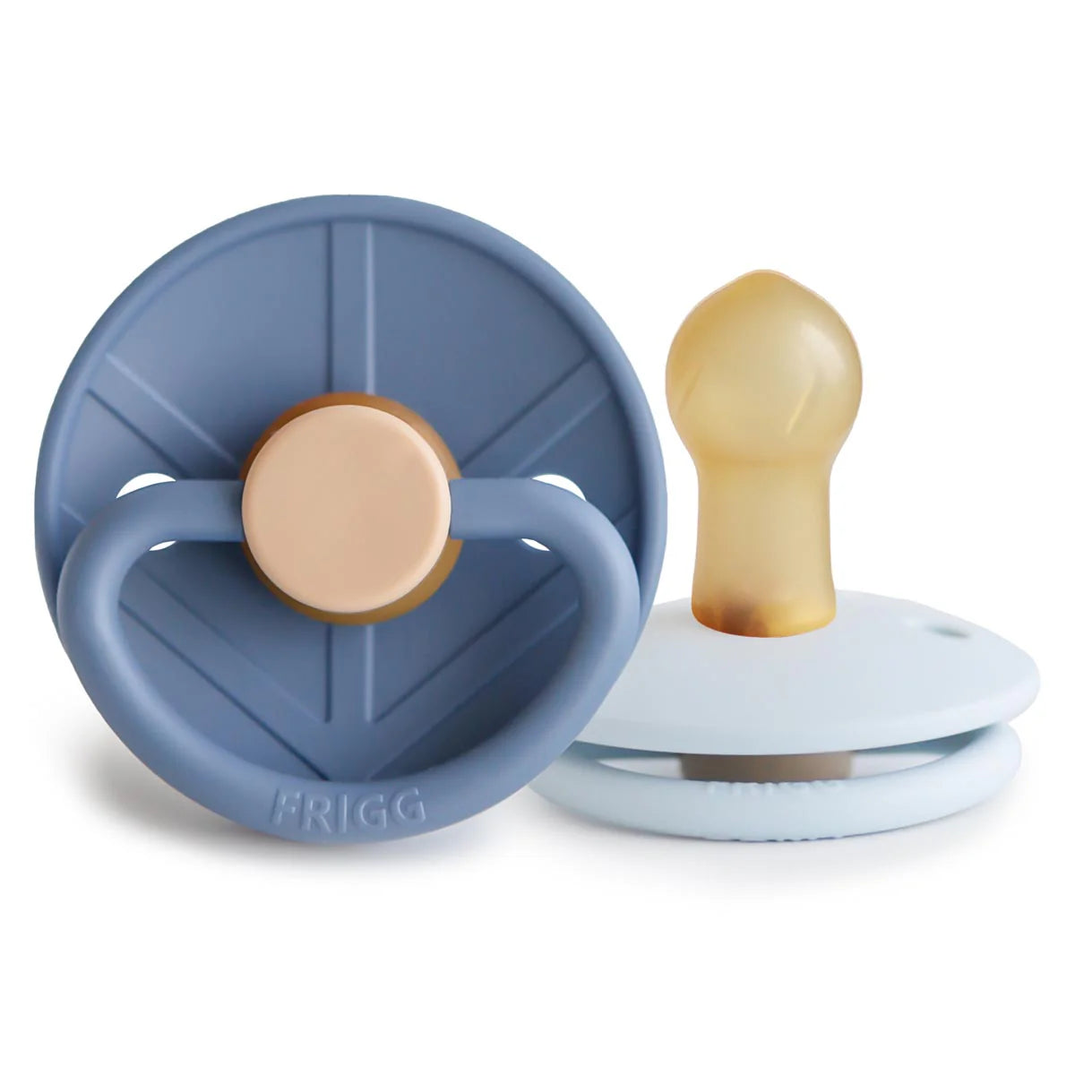 Frigg Viking Pacifier 2 Pack - Ocean/Pale Blue