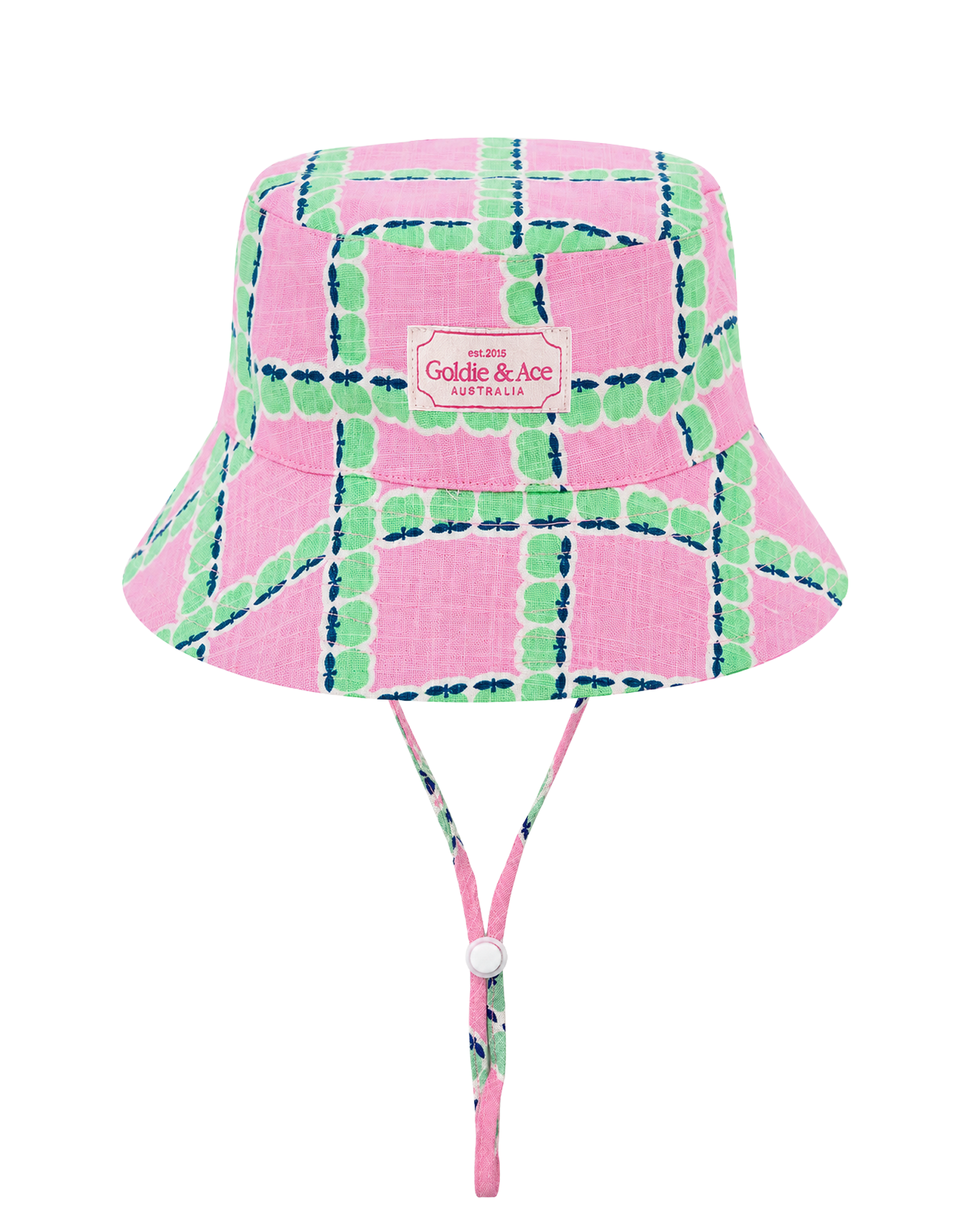 Goldie + Ace Apple Check Bucket Hat