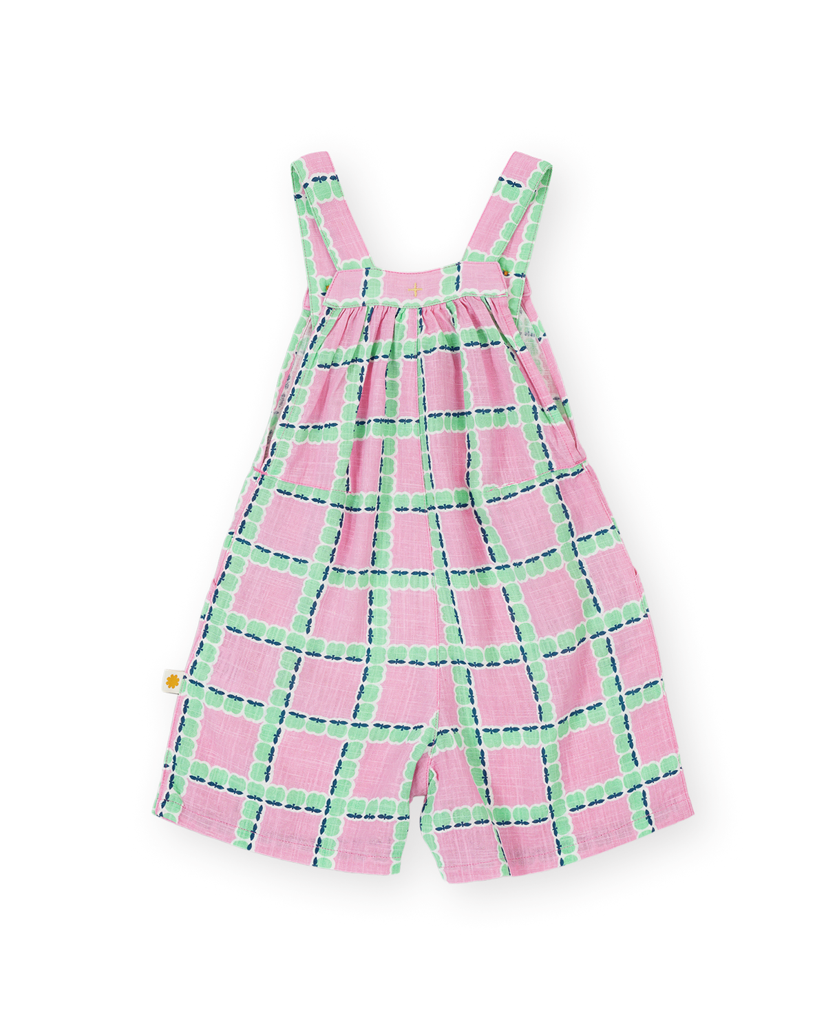 Goldie + Ace Apple Check Jumpsuit - Pink