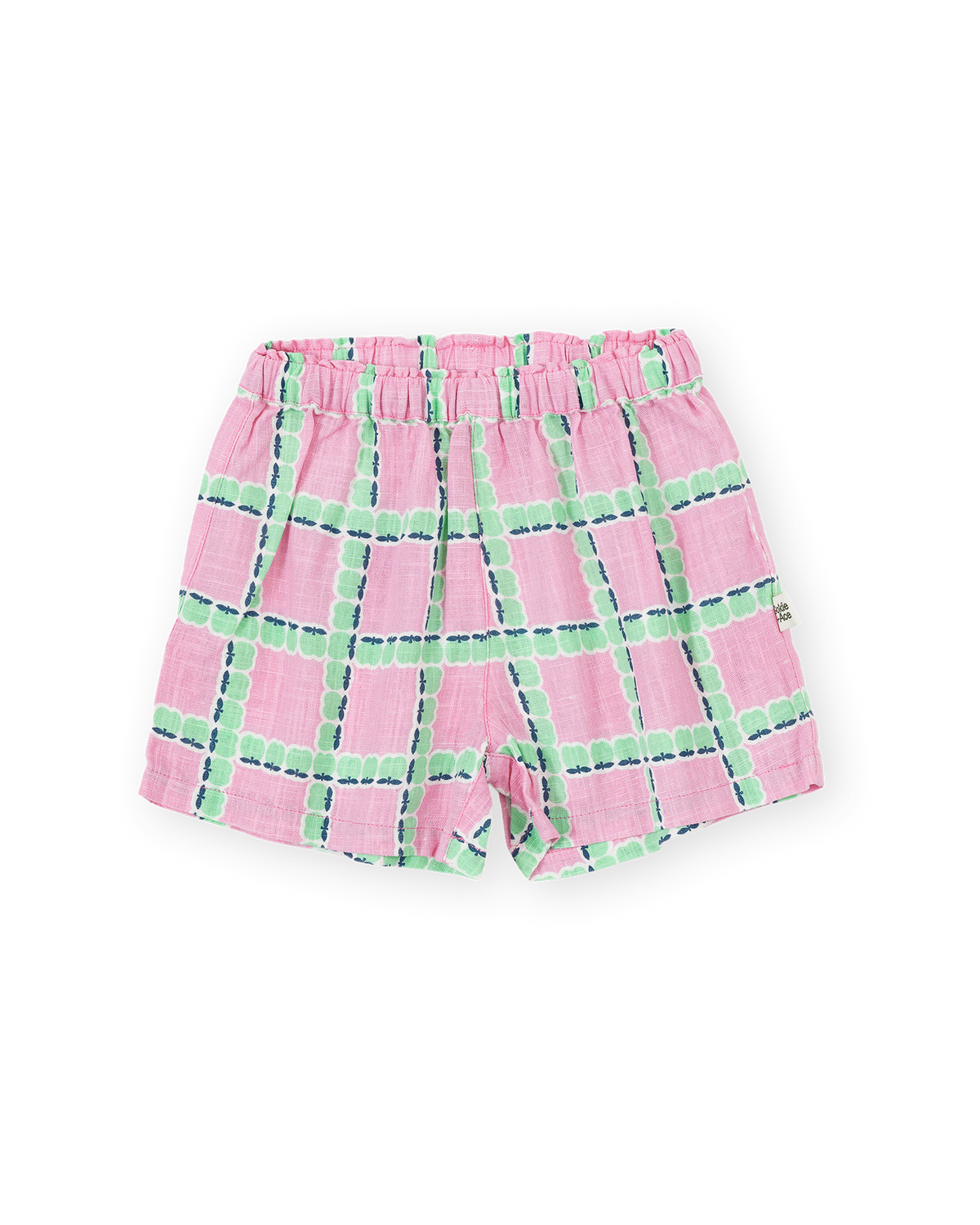 Goldie + Ace Apple Check Shorts - Pink