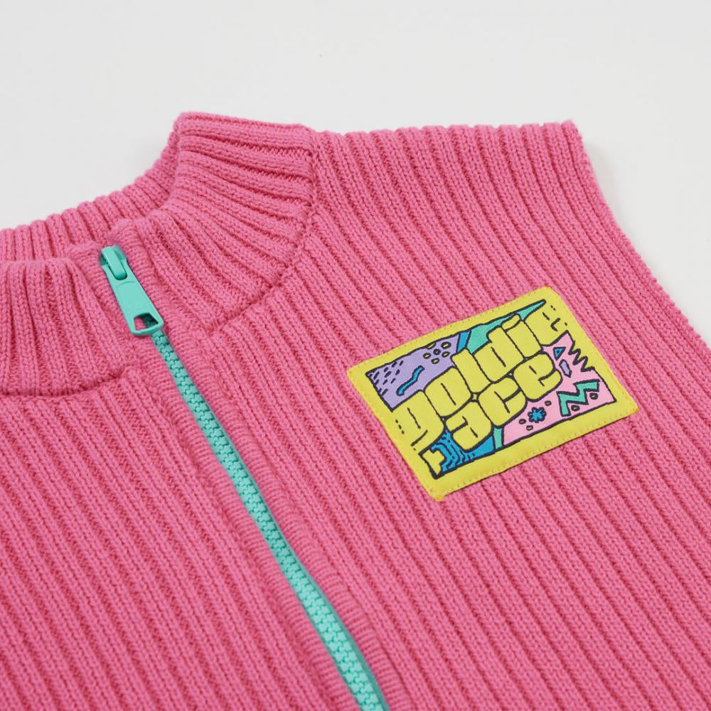 Goldie + Ace Apres Surf Rib Knit Vest