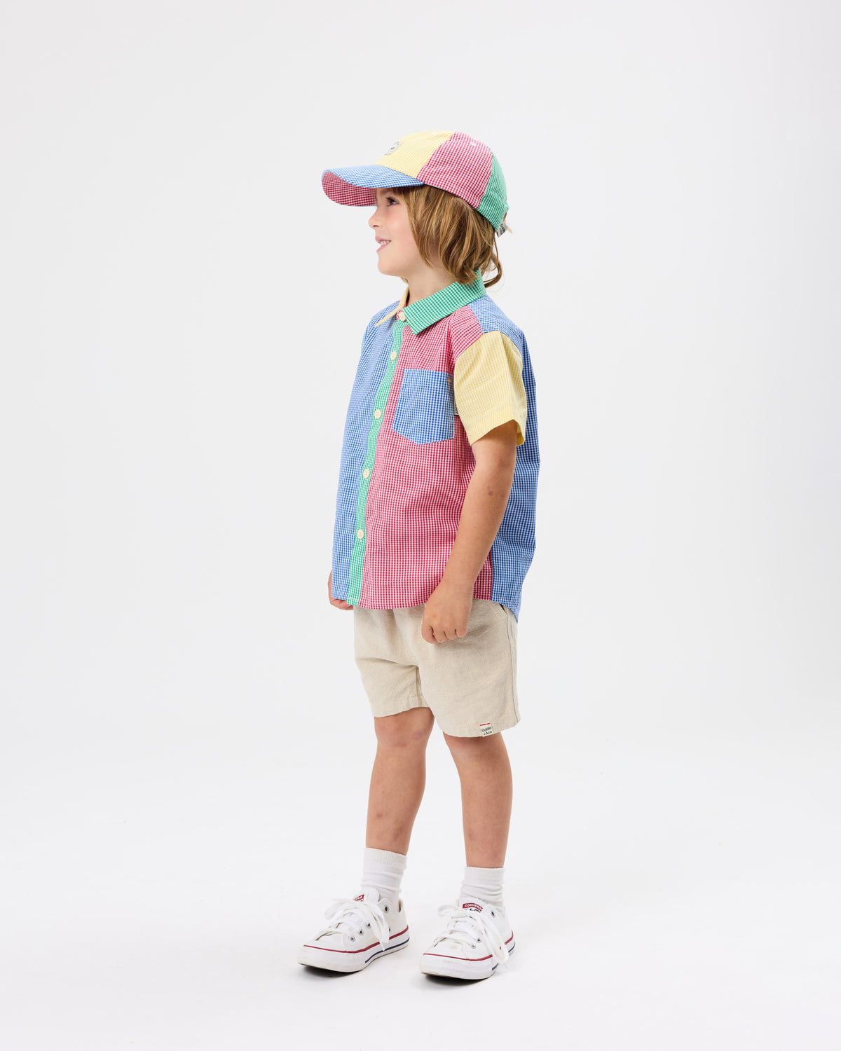 Goldie + Ace Classic Linen Cotton Short - Natural