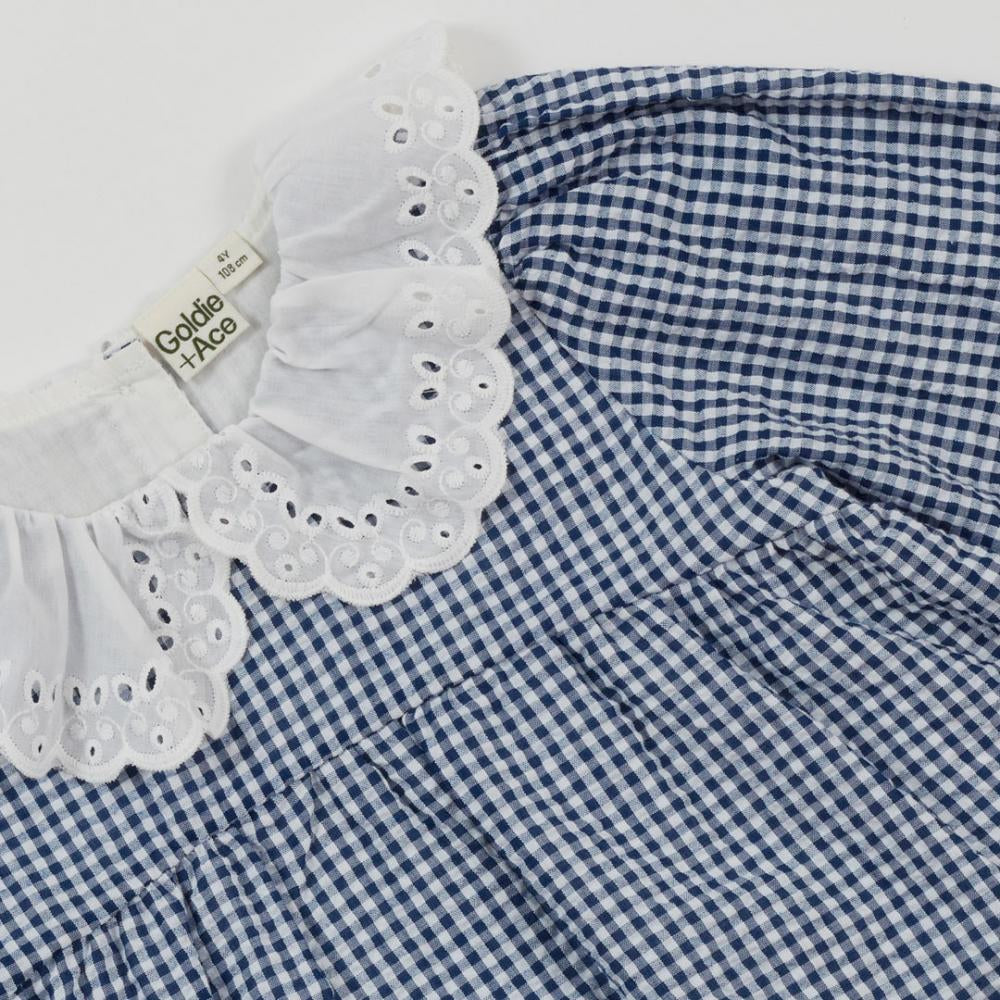 Goldie + Ace Gingham Collared Dress