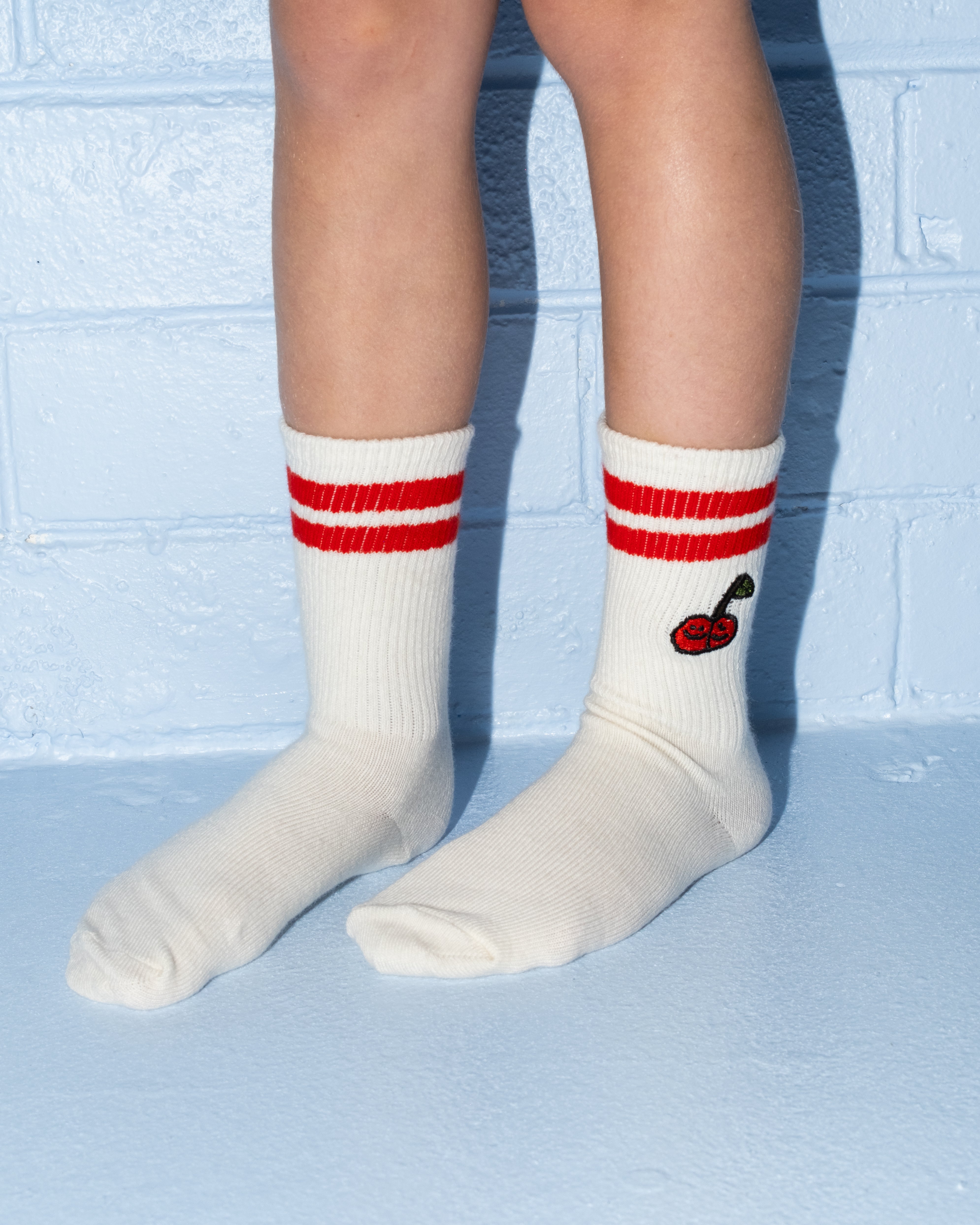 Grown 2-Pack Fruit Salad Socks - Milk