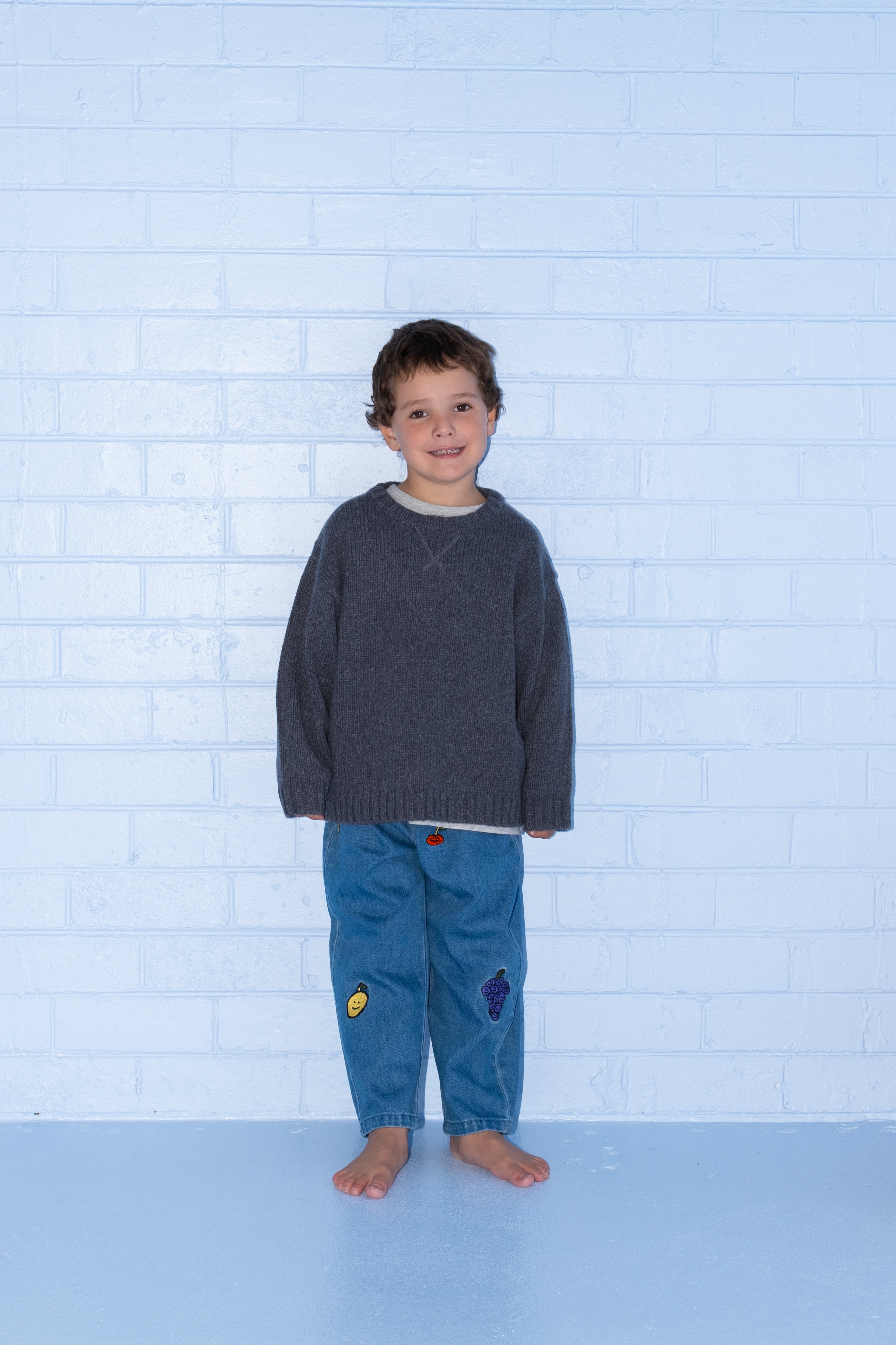 Grown Fruit Salad Denim Pants