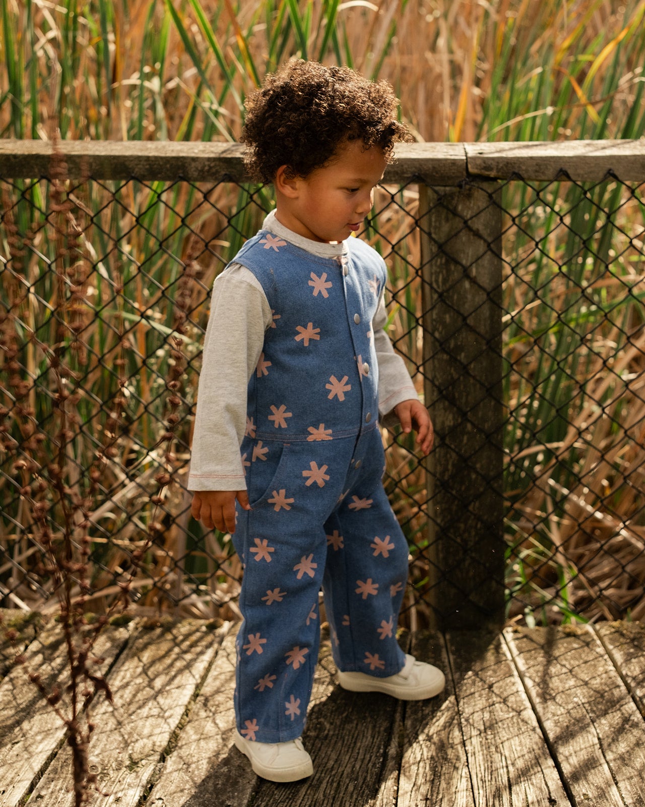 Grown Organic Starlight Denim Jumpsuit