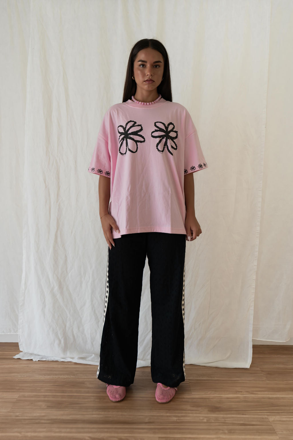 Hall Store Bloom Tee - Pink