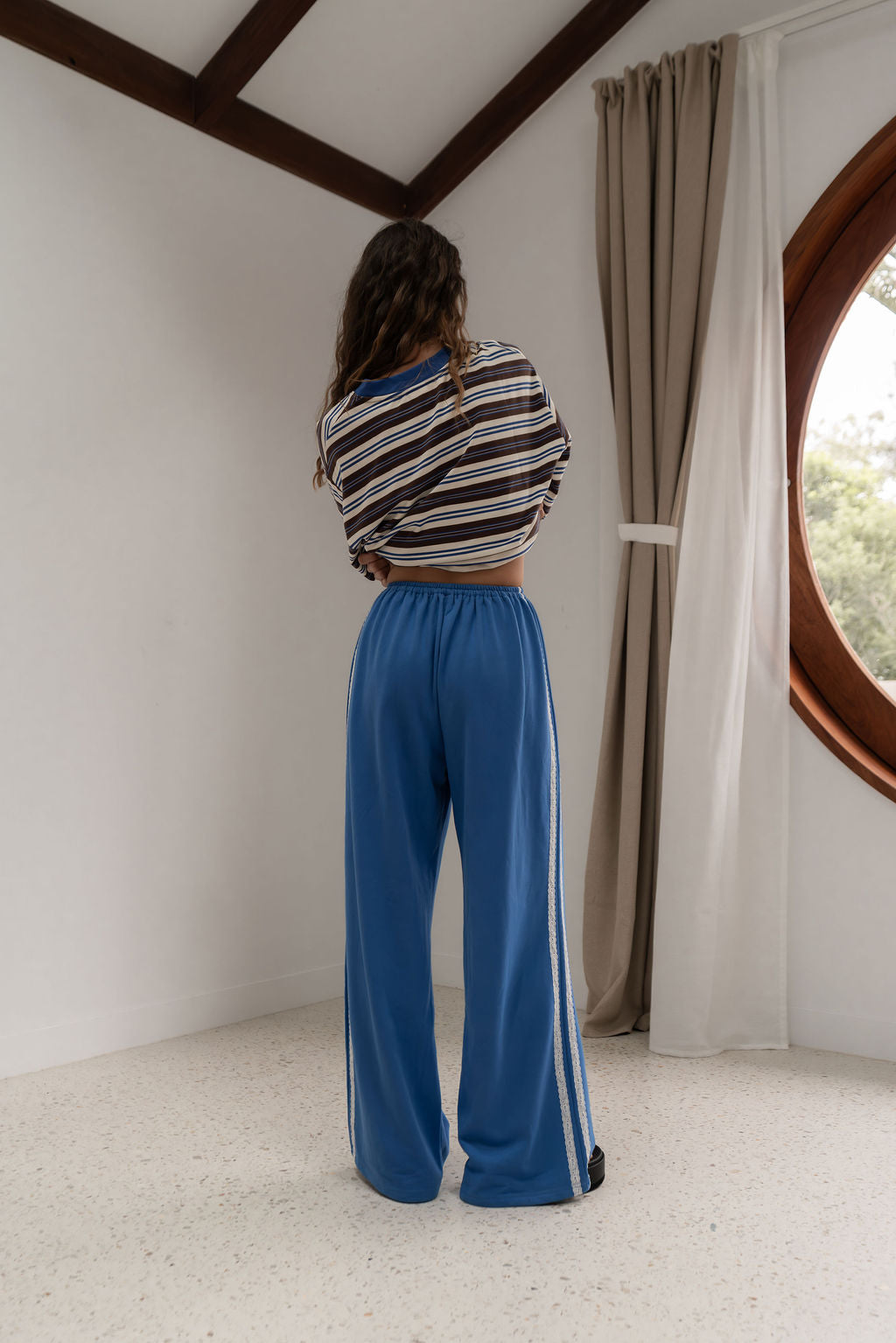 Hall Store Bobbi Lace Pant - Cobalt