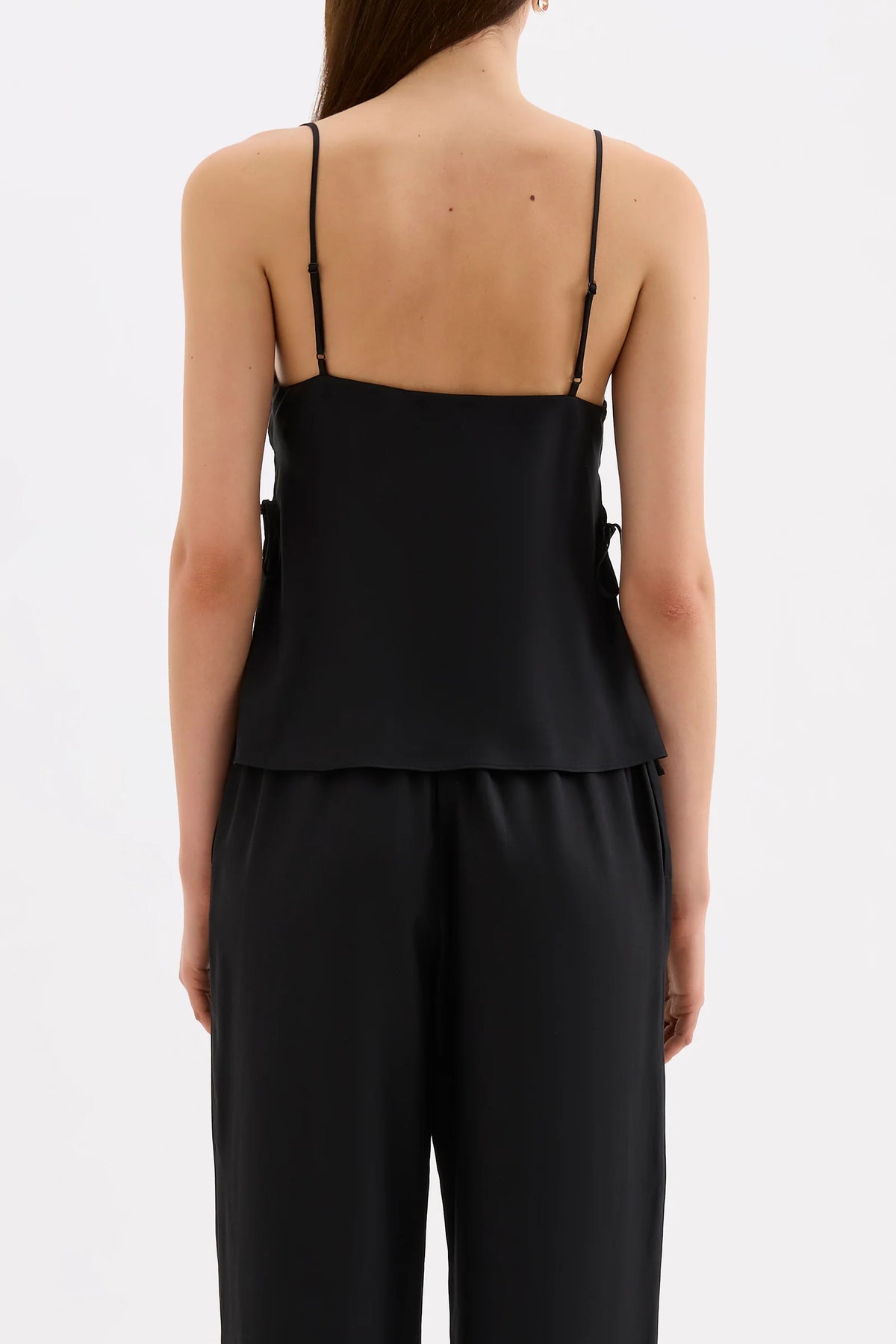 Nude Lucy Jaslynn Tencel Top - Black