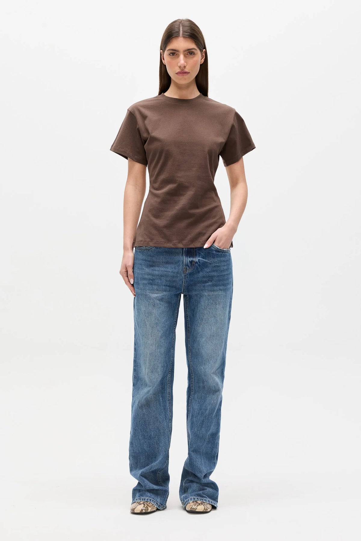 Bayse Jave Top - Mocha