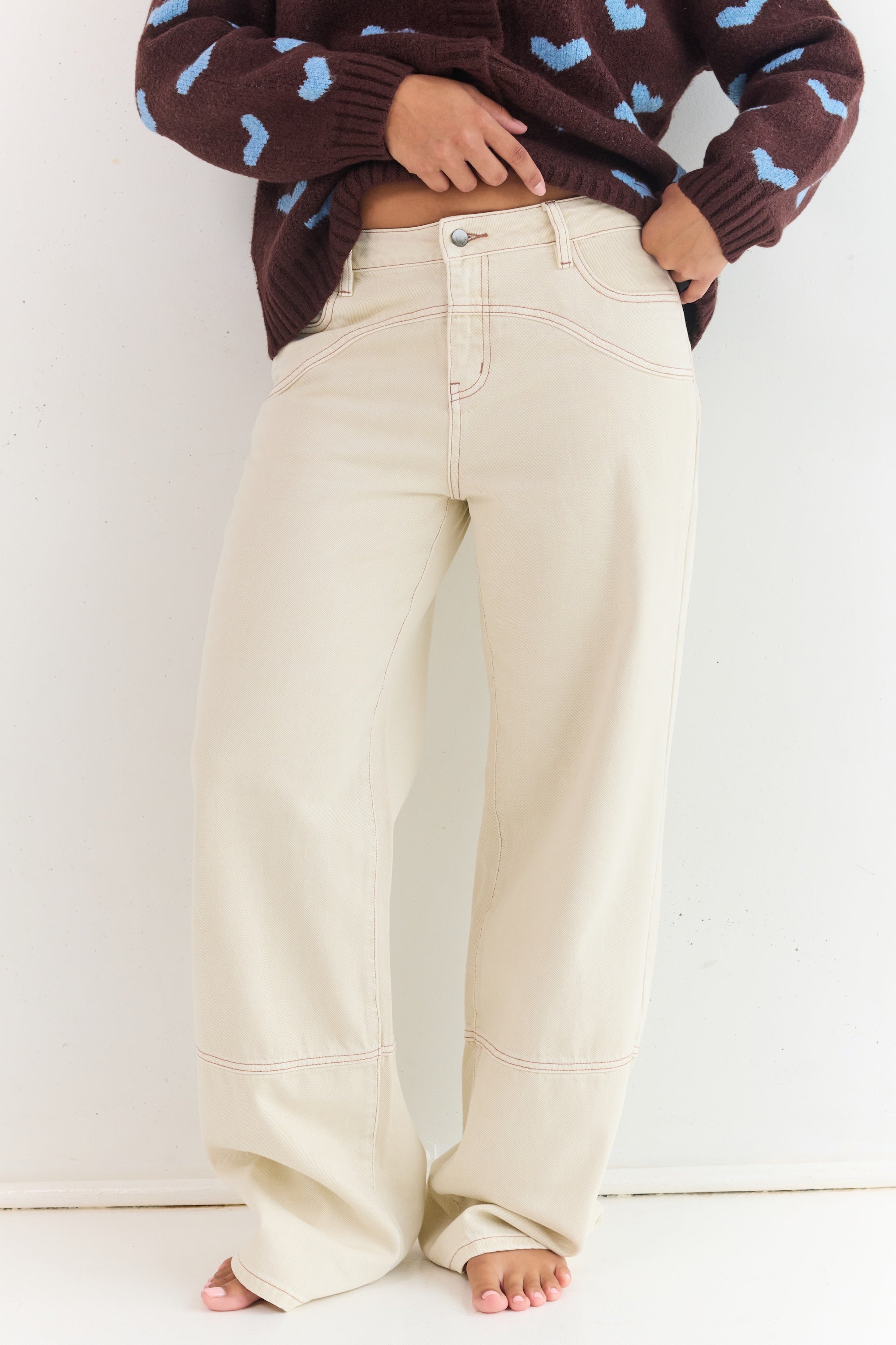 JUNI Ariana Jean - Ecru