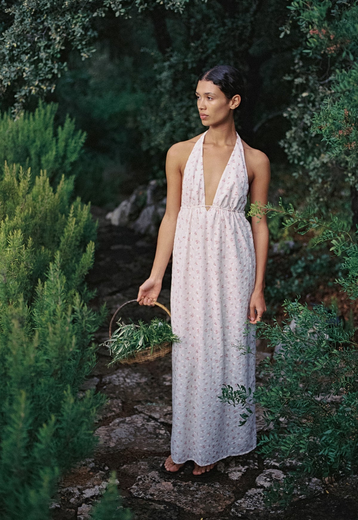 Juni Fleur Halter Dress - Blossom COMING SOON