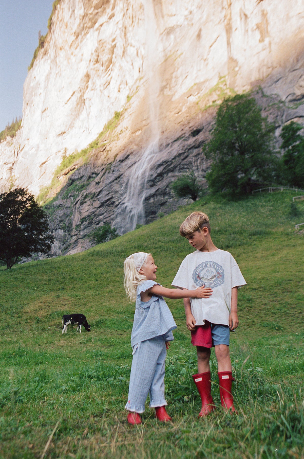 Juni JNR Alpine Tee - Grey Marle (Coming Soon)