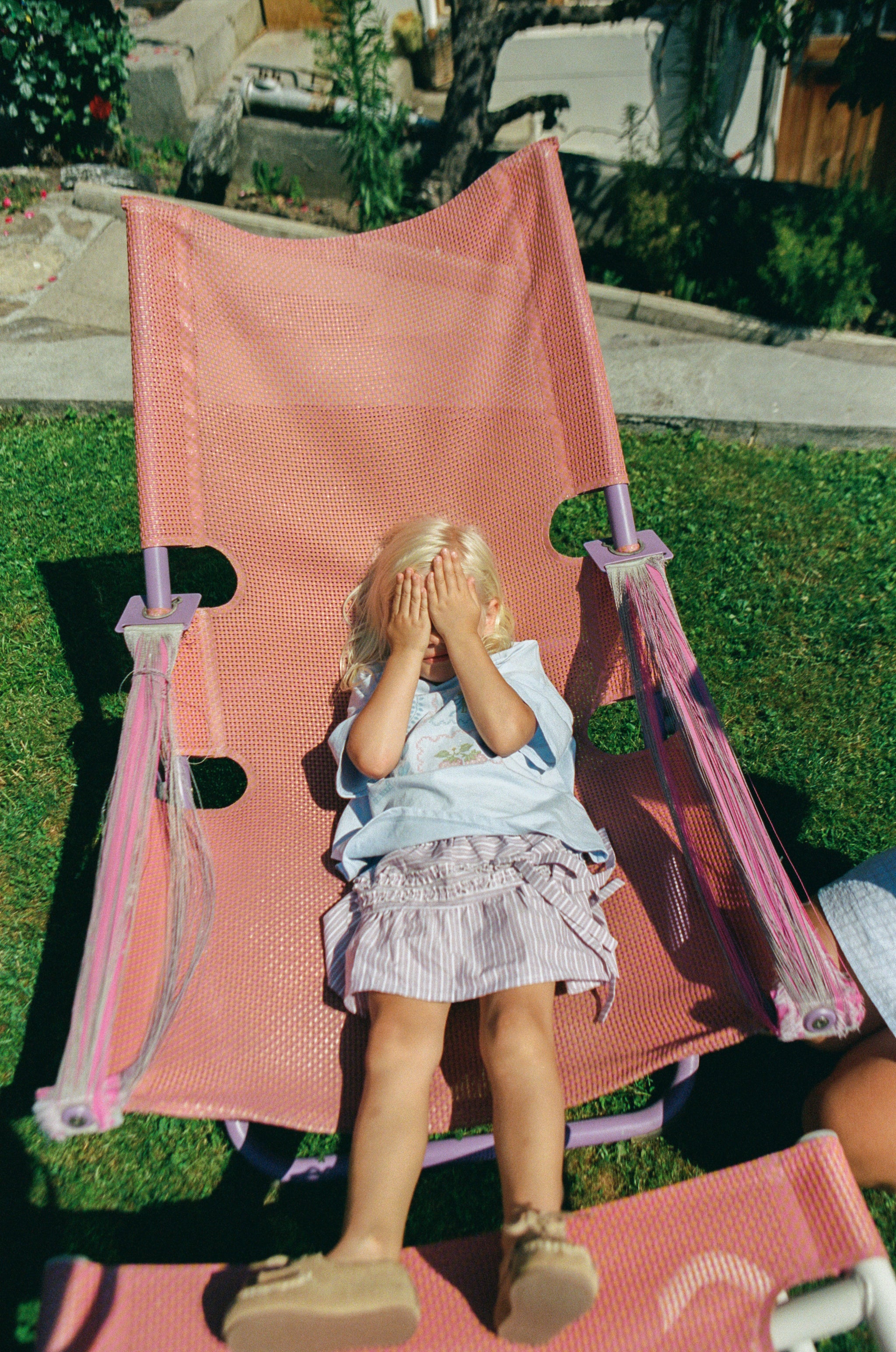 Juni JNR Annika Skirt - Rosa Stripe (Coming Soon)