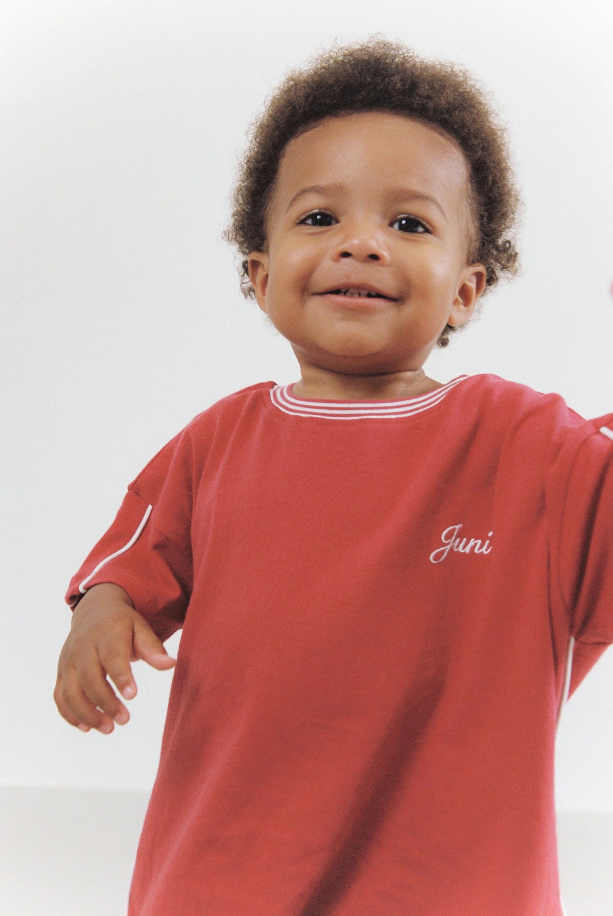 Juni JNR Austin Tee - Red COMING SOON