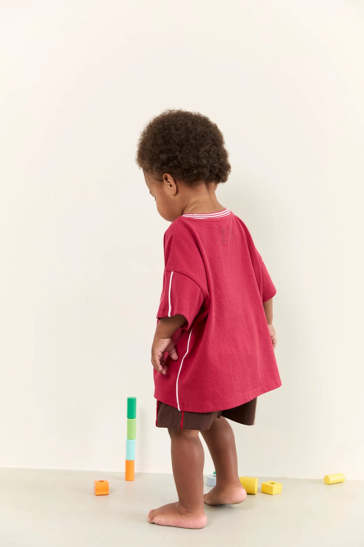 Juni JNR Austin Tee - Red COMING SOON