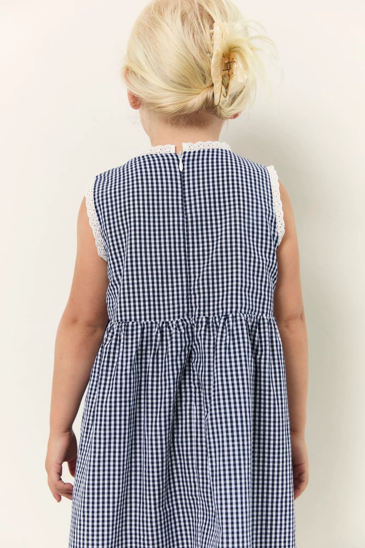 Juni JNR Hunter Dress - Midnight Check COMING SOON