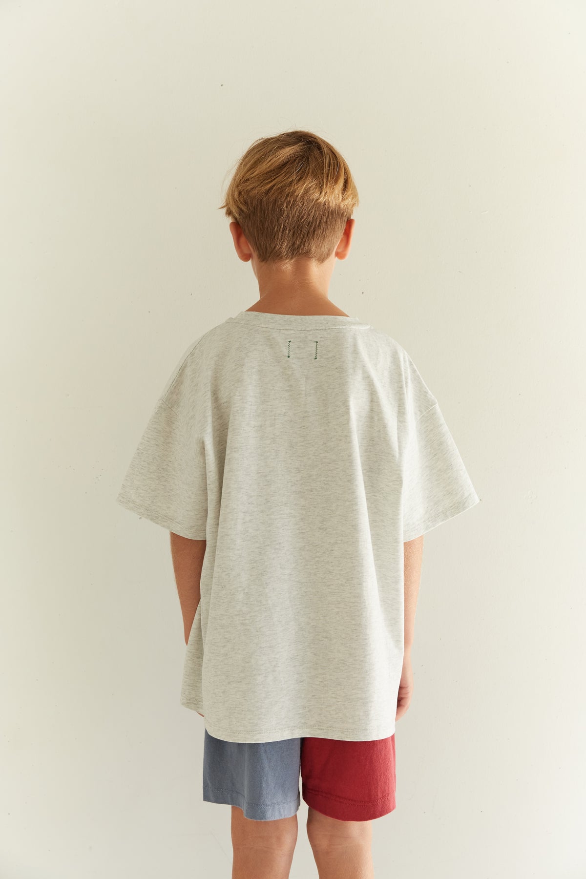 Juni JNR Rayne Short - Paprika & Denim Blue (Coming Soon)