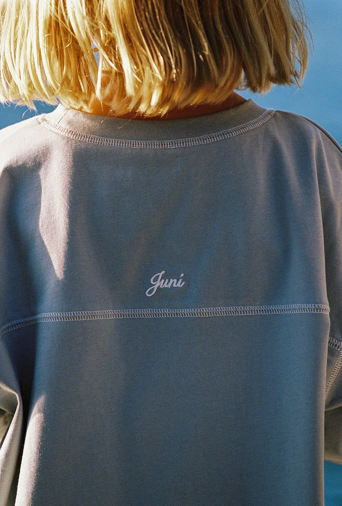 Juni JNR Theo Tee - Blue COMING SOON