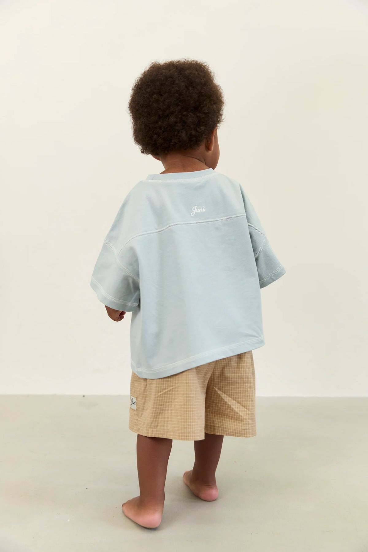Juni JNR Theo Tee - Blue COMING SOON