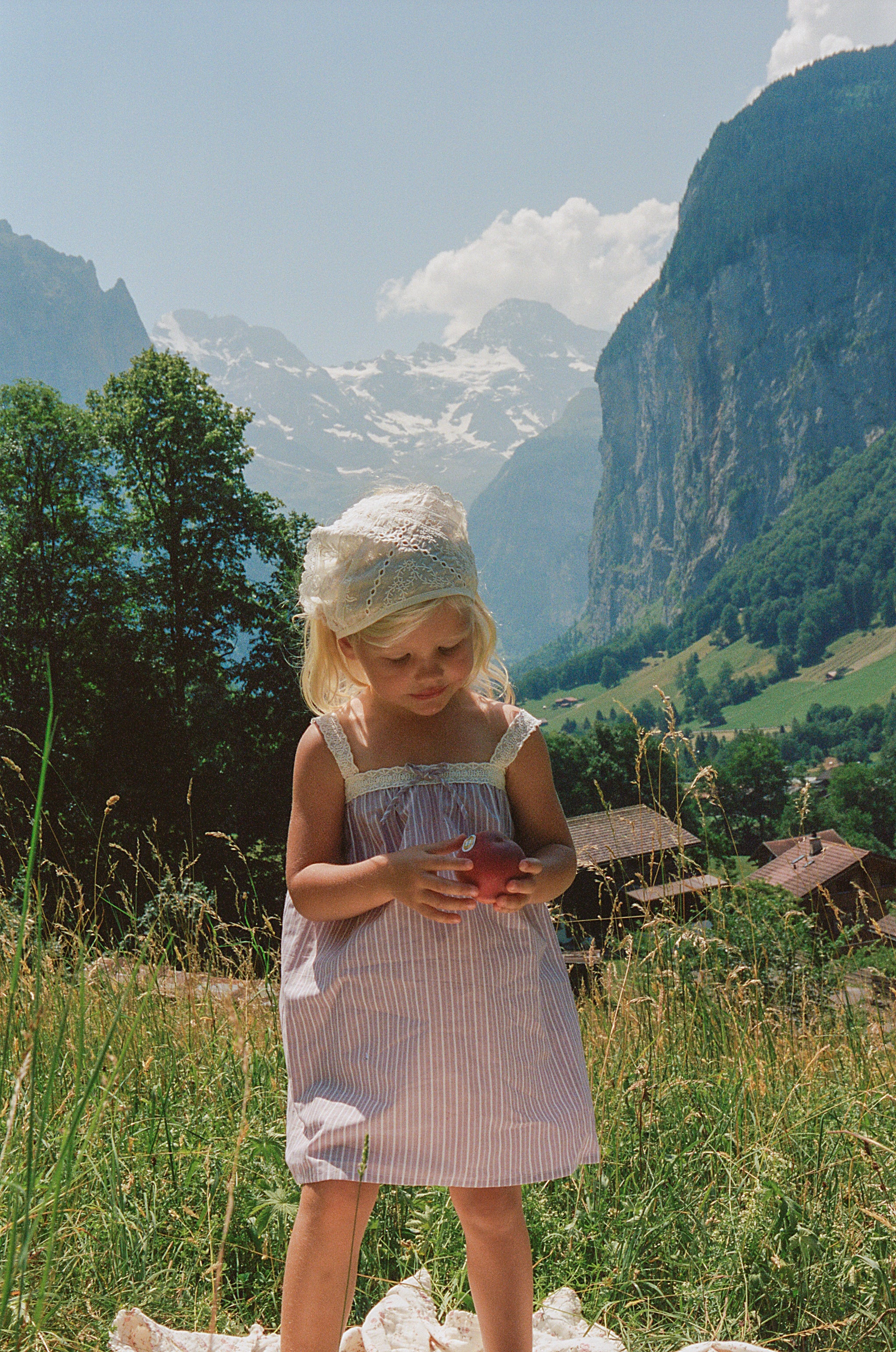 Juni JNR Valerie Dress - Rosa Stripe (Coming Soon)