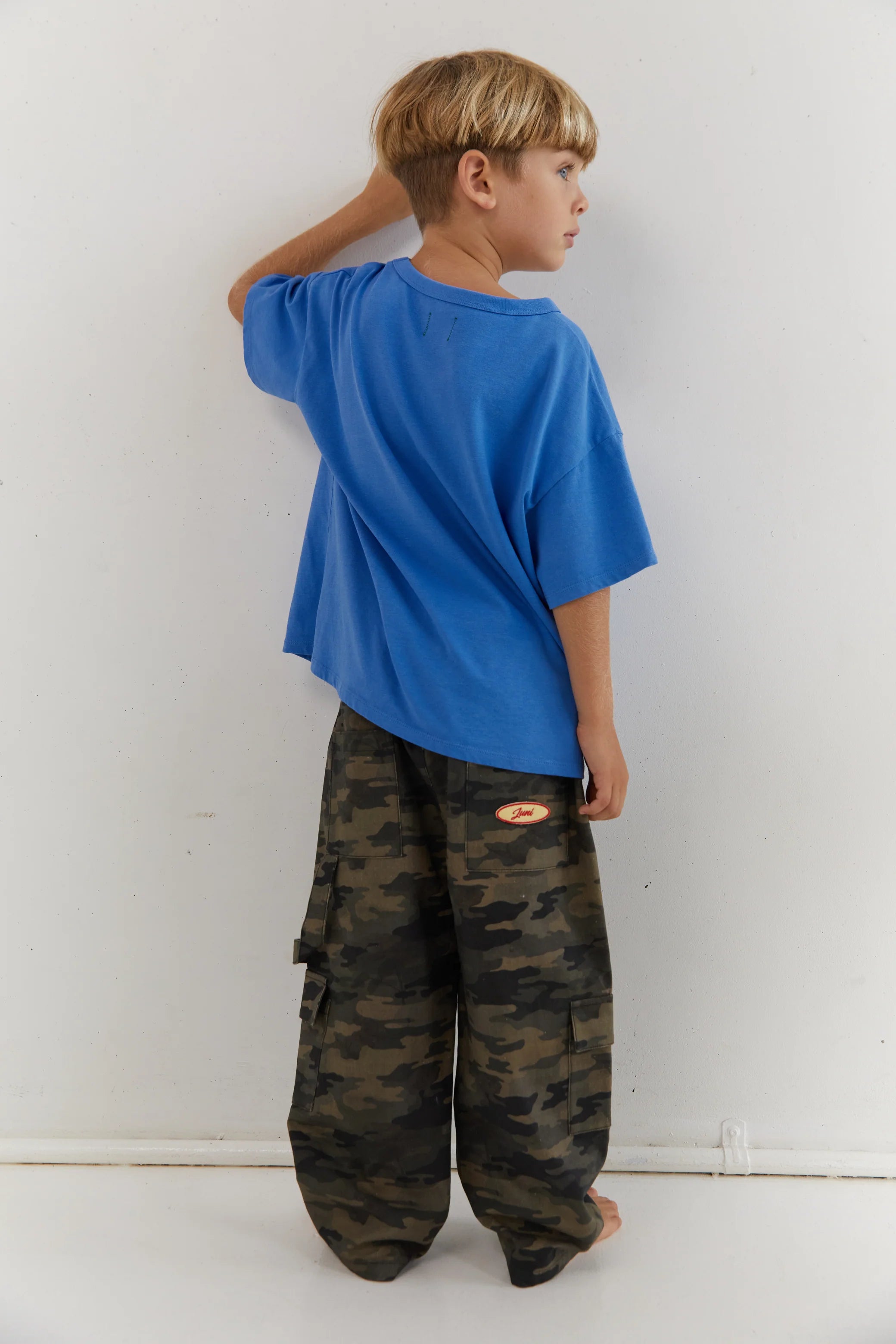 Juni Jnr Star Tee - Azure