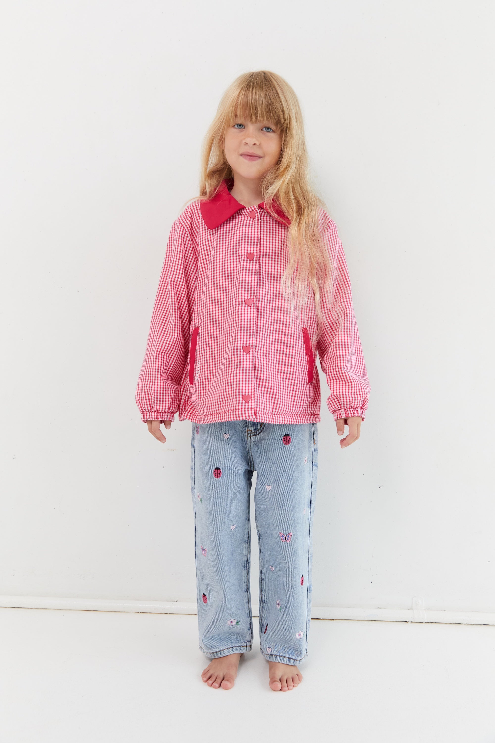 JUNI JNR Blair Jean - Garden Embroidery
