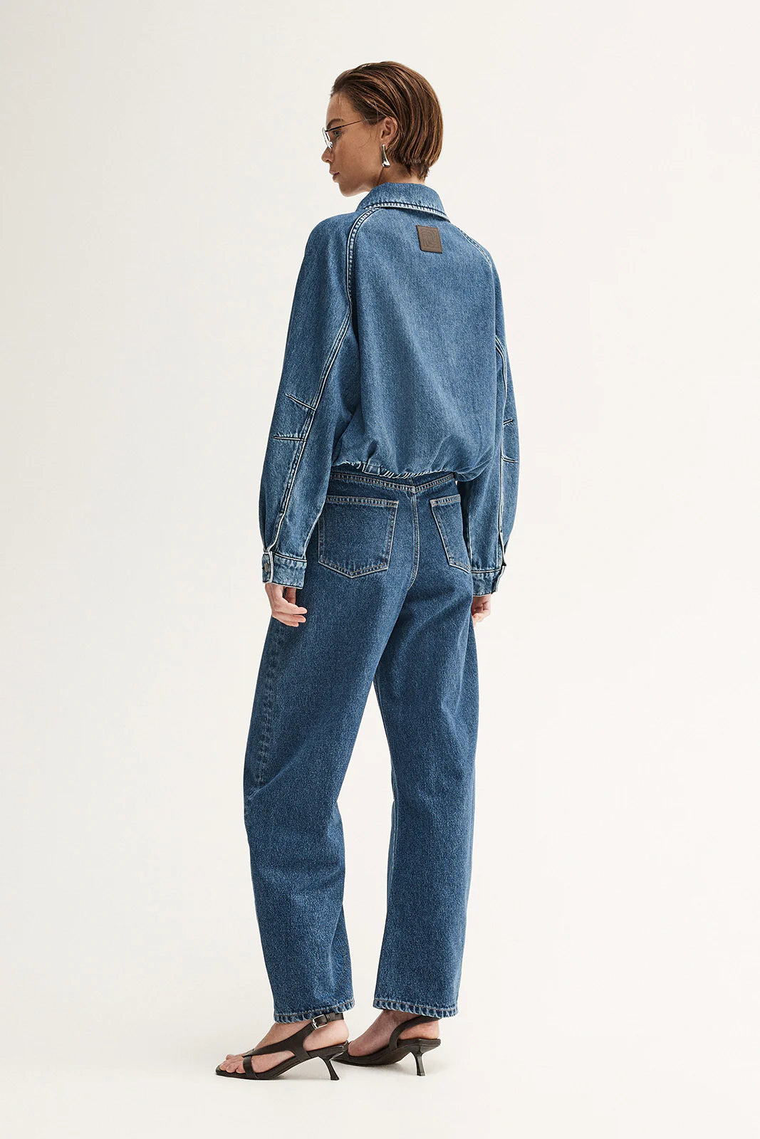Elka Collective Addison Denim Jacket - Dark Indigo