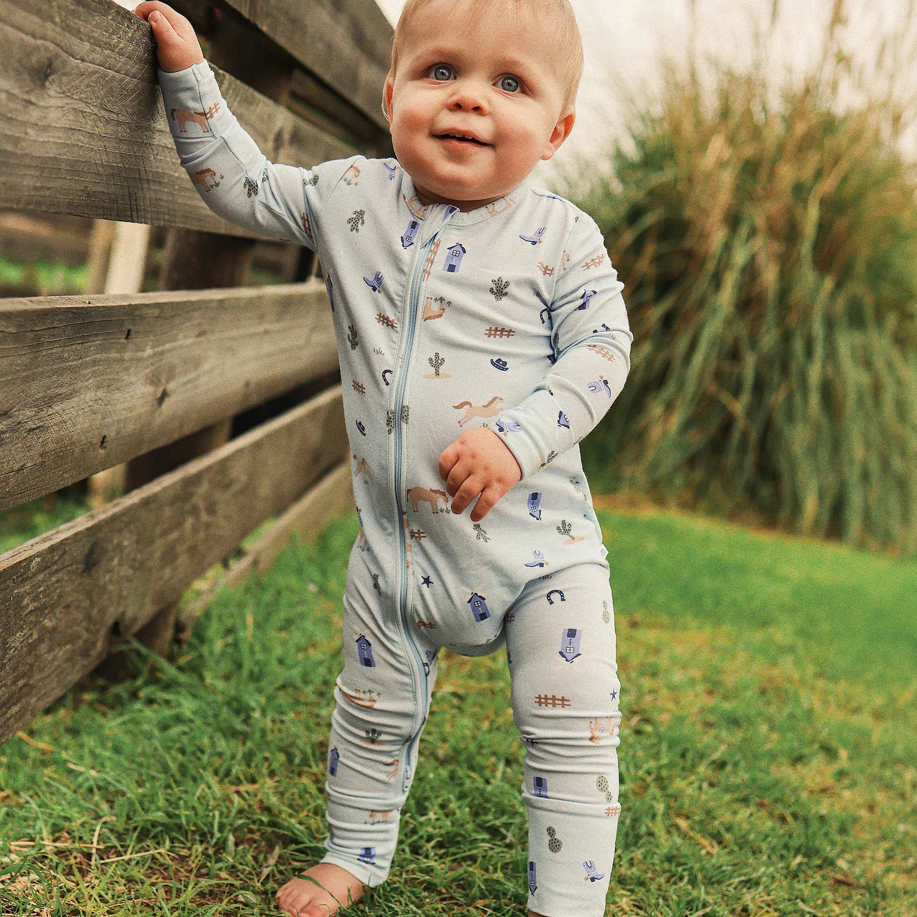 KYND Essentials Onesie - Country Blue