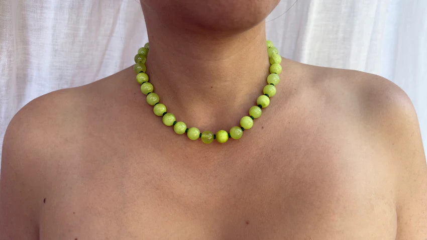 Kaarme Lola Green Necklace