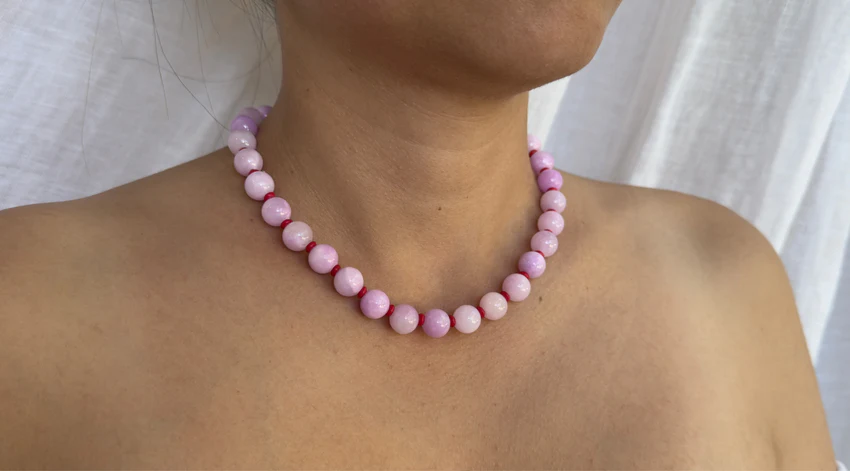 Kaarme Lola Pink Necklace