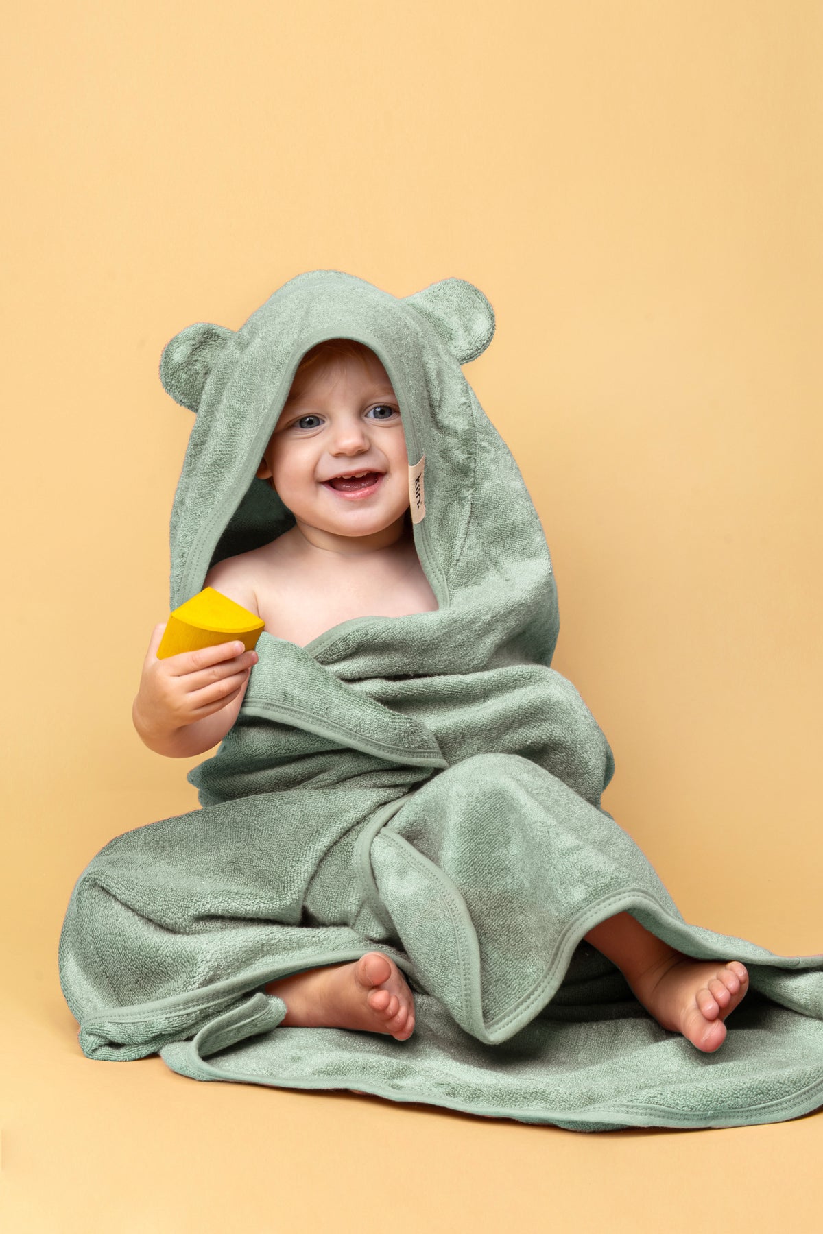 Kiin Hooded Towel - Sage