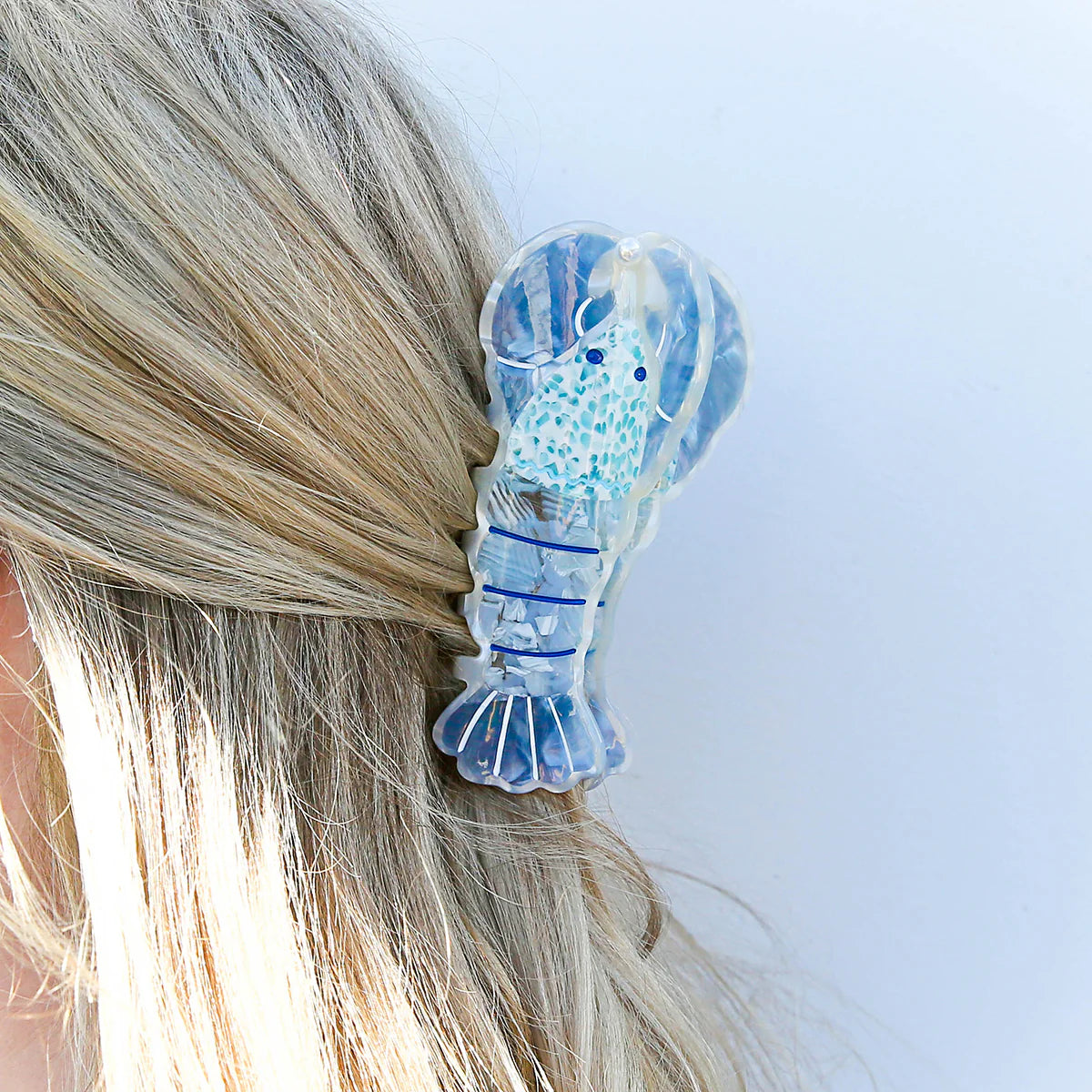 Kingston Hair Claw - Blue Lobster