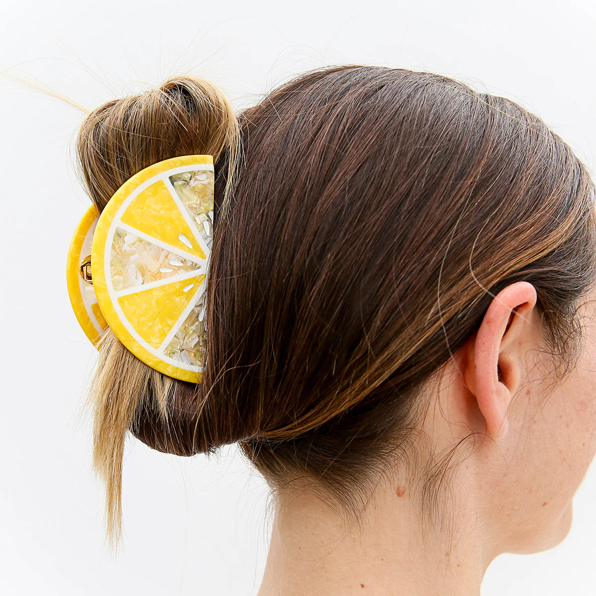 Kingston Lemon Wedge Hair Claw