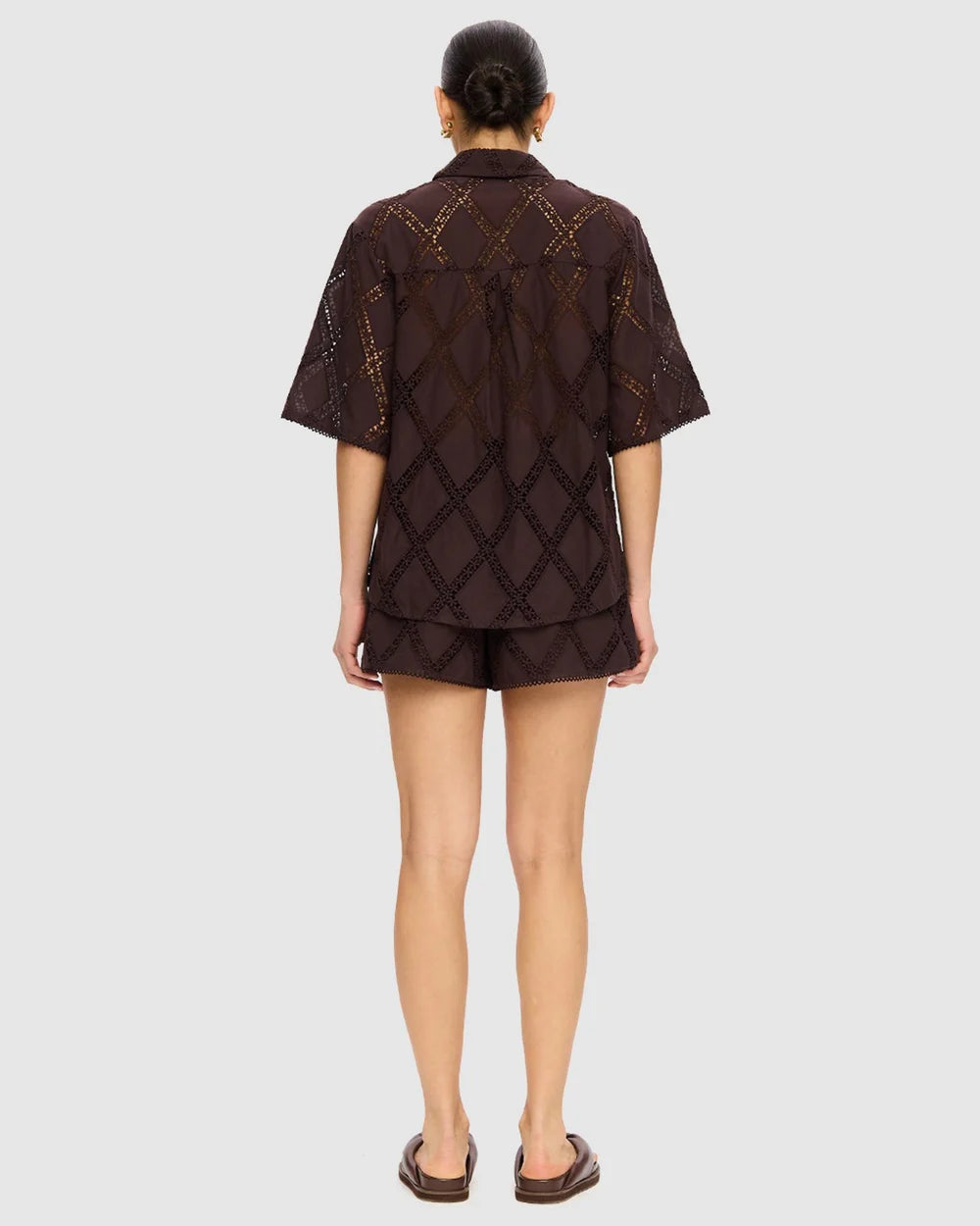 Kivari Izzy Shirt - Chocolate