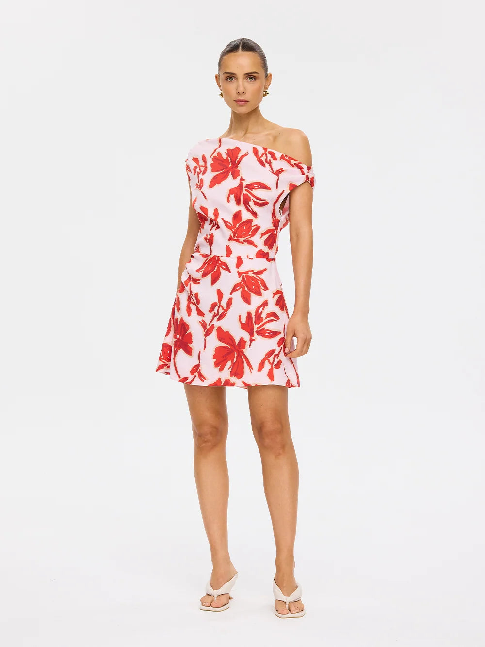 Kivari Rosalie Mini Dress - Red