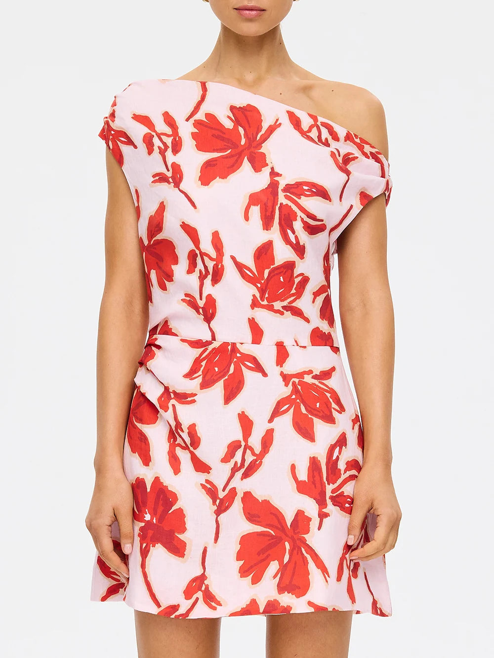 Kivari Rosalie Mini Dress - Red