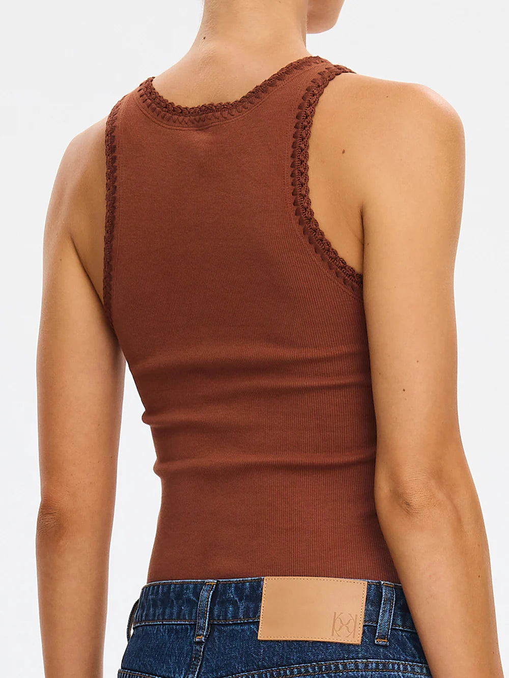Kivari Tallulah Tank Top - Chocolate