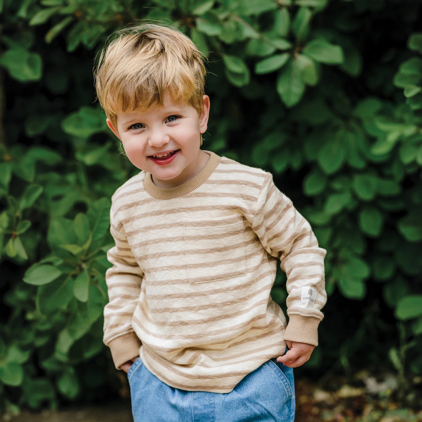 Kynd Baby Stripe Top - Mocha