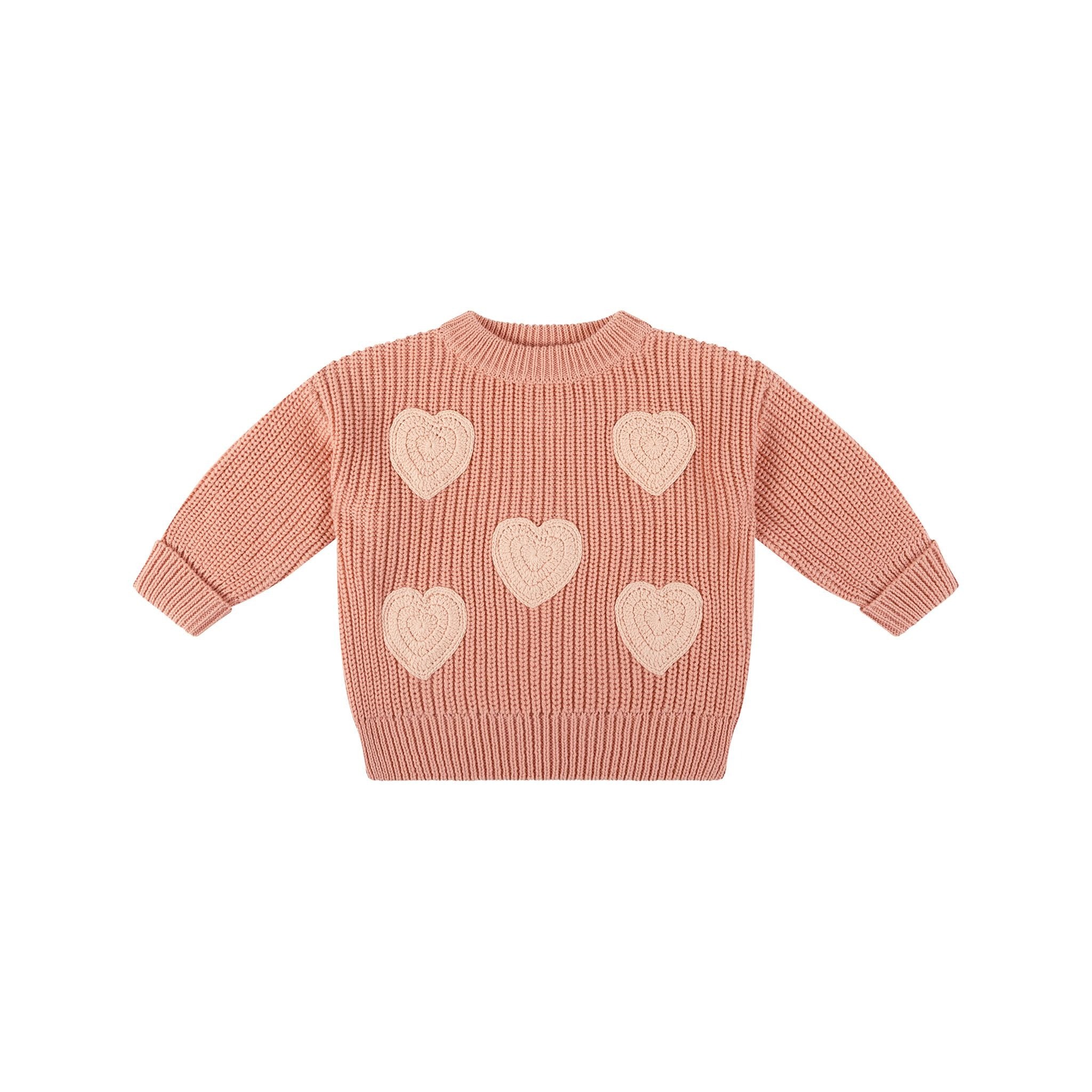 Kynd Embroidered Knit Jumper - Cameo