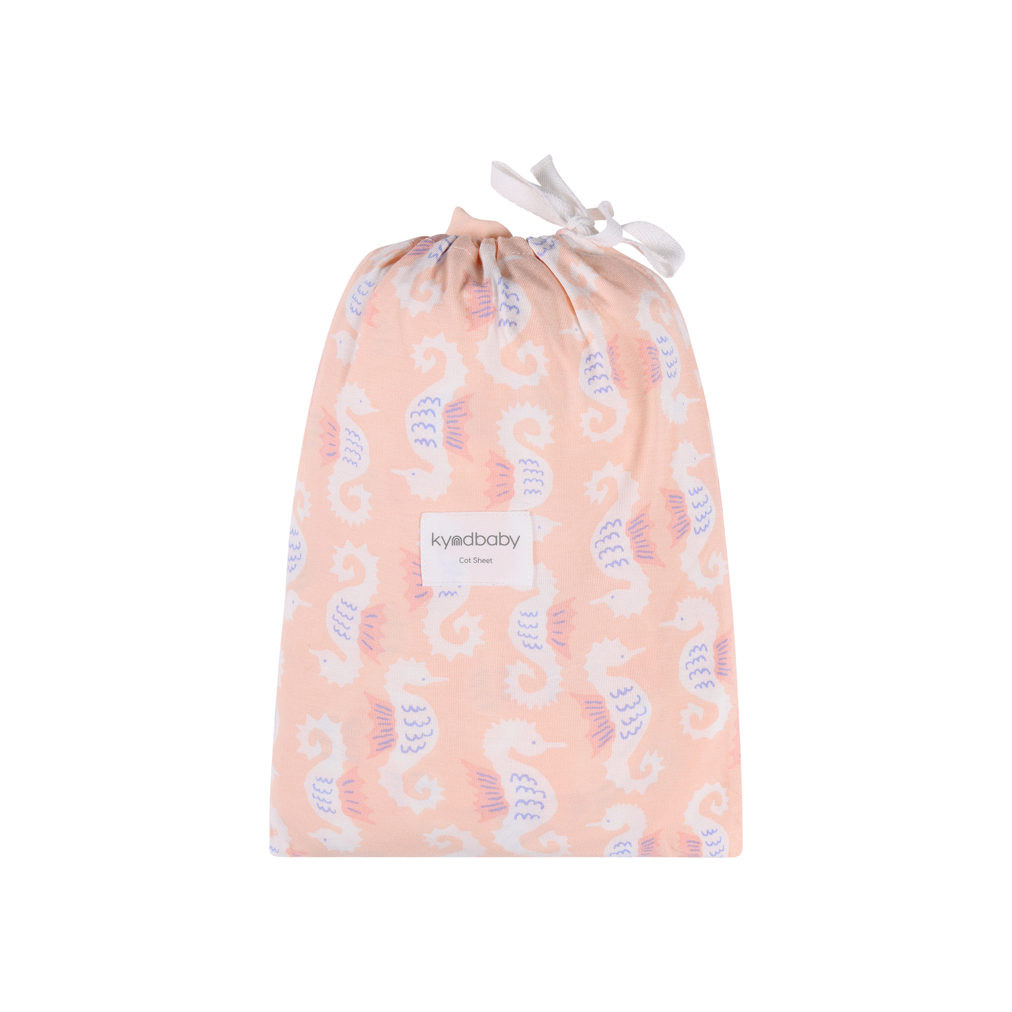 Kynd Fitted Cot Sheet - Seahorse