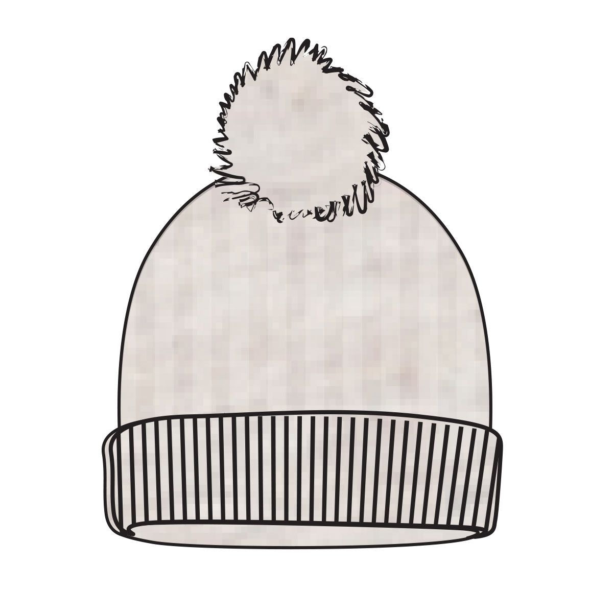 Kynd Organic Gots Chunky Rib Knit Beanie - Oatmeal