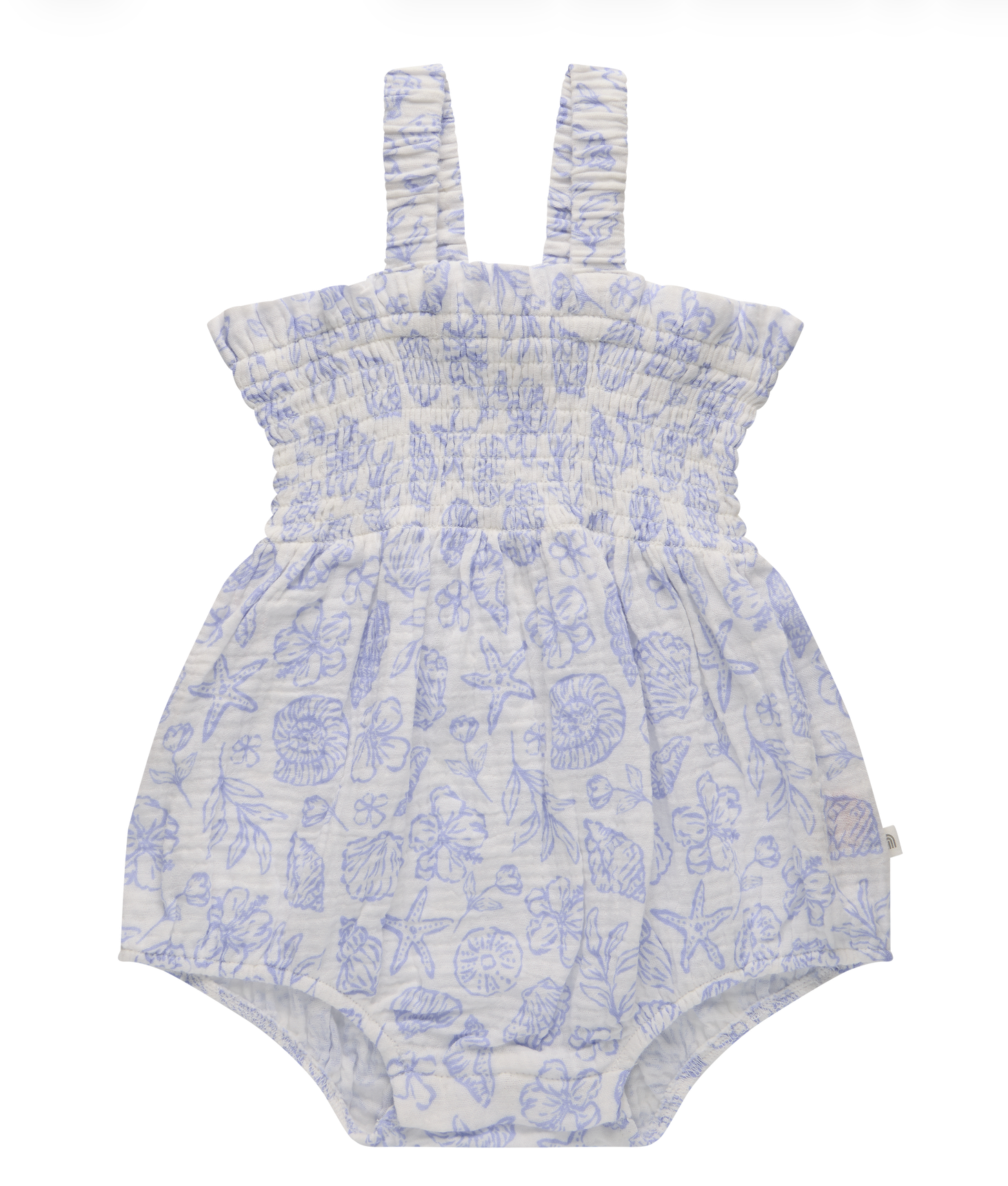Kynd Shirred Romper - Coconut
