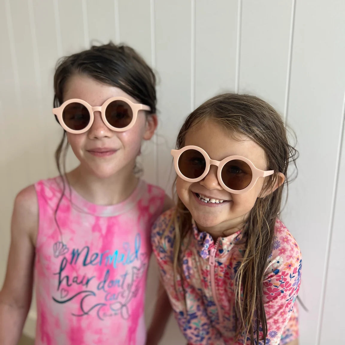 La Luna Kids Unisex Sunglasses - Baby Pink