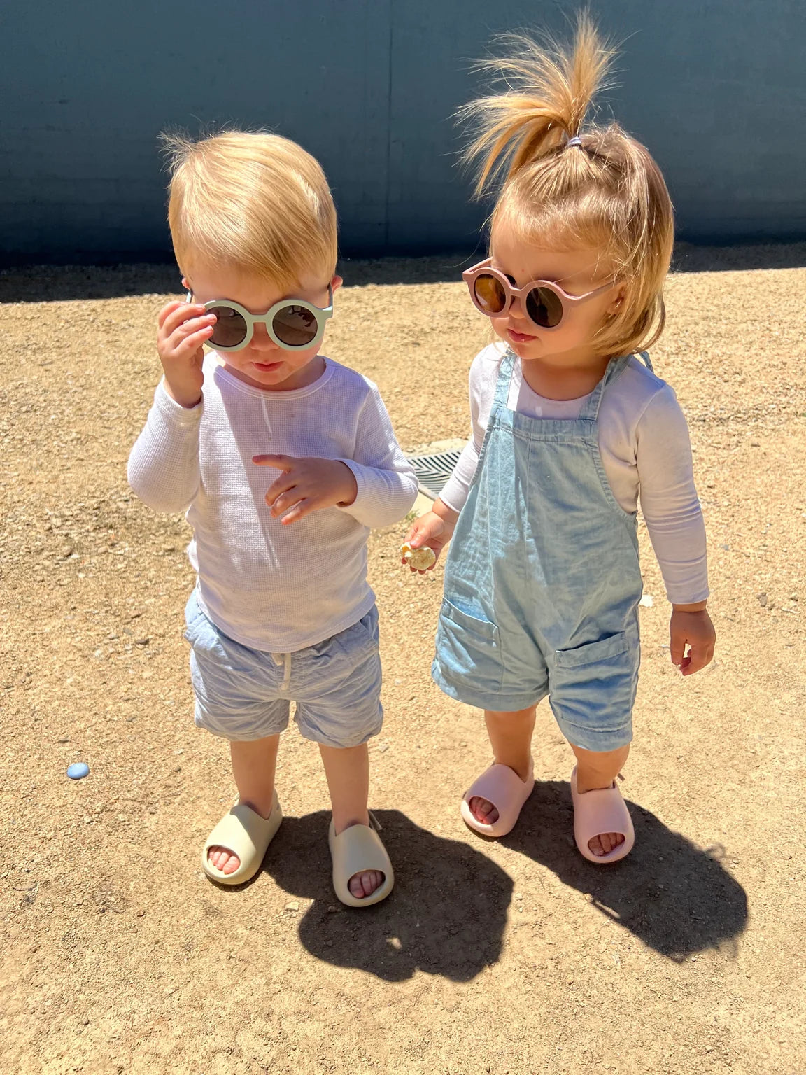 La Luna Kids Unisex Sunglasses - Blue