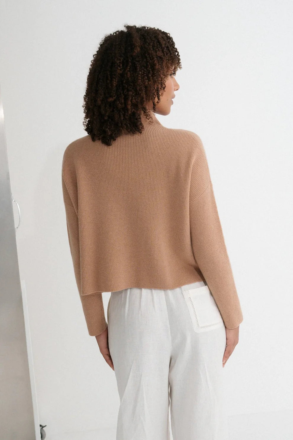 Lilly Pilly Lumi Cashmere Knit - Camel