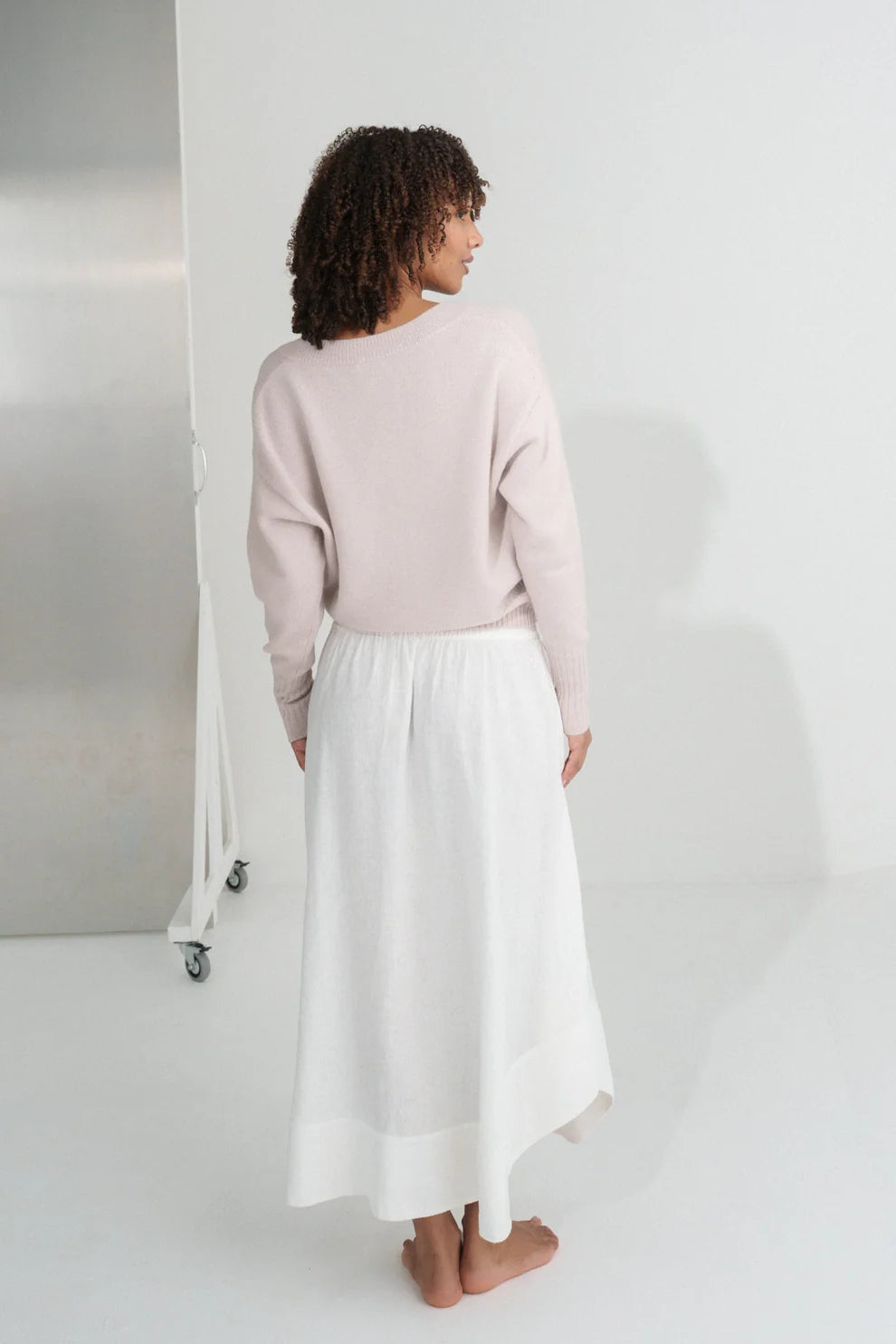 Lilly Pilly Taylor Merino Cardi - Dusty Lilac